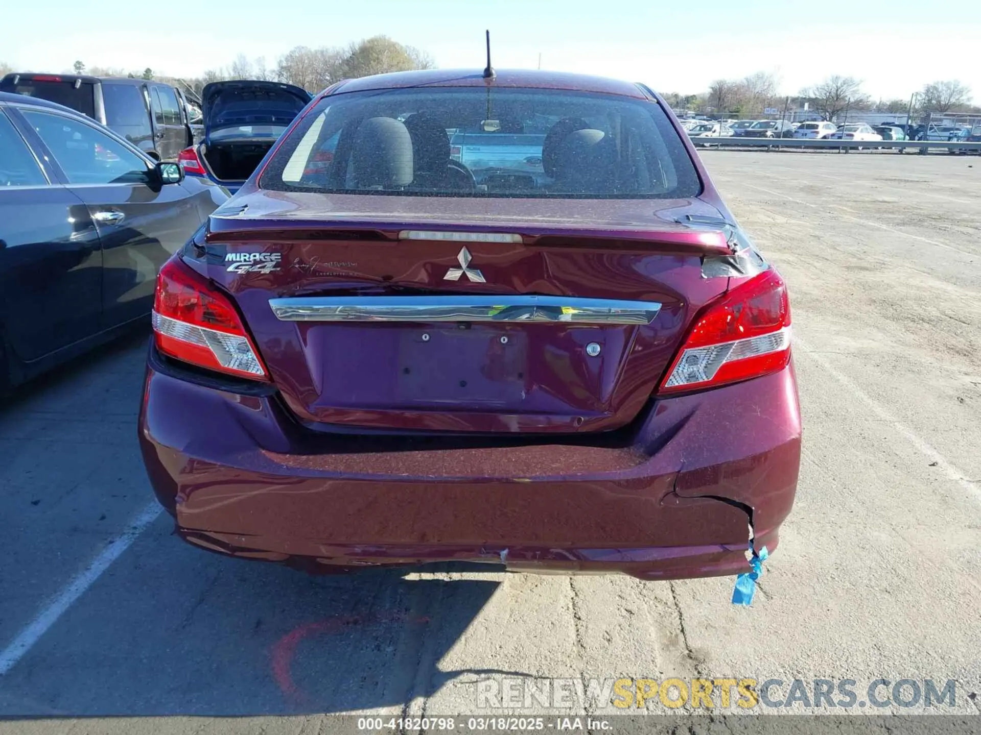 6 Фотография поврежденного автомобиля ML32F3FJ3LHF00531 MITSUBISHI MIRAGE G4 2020