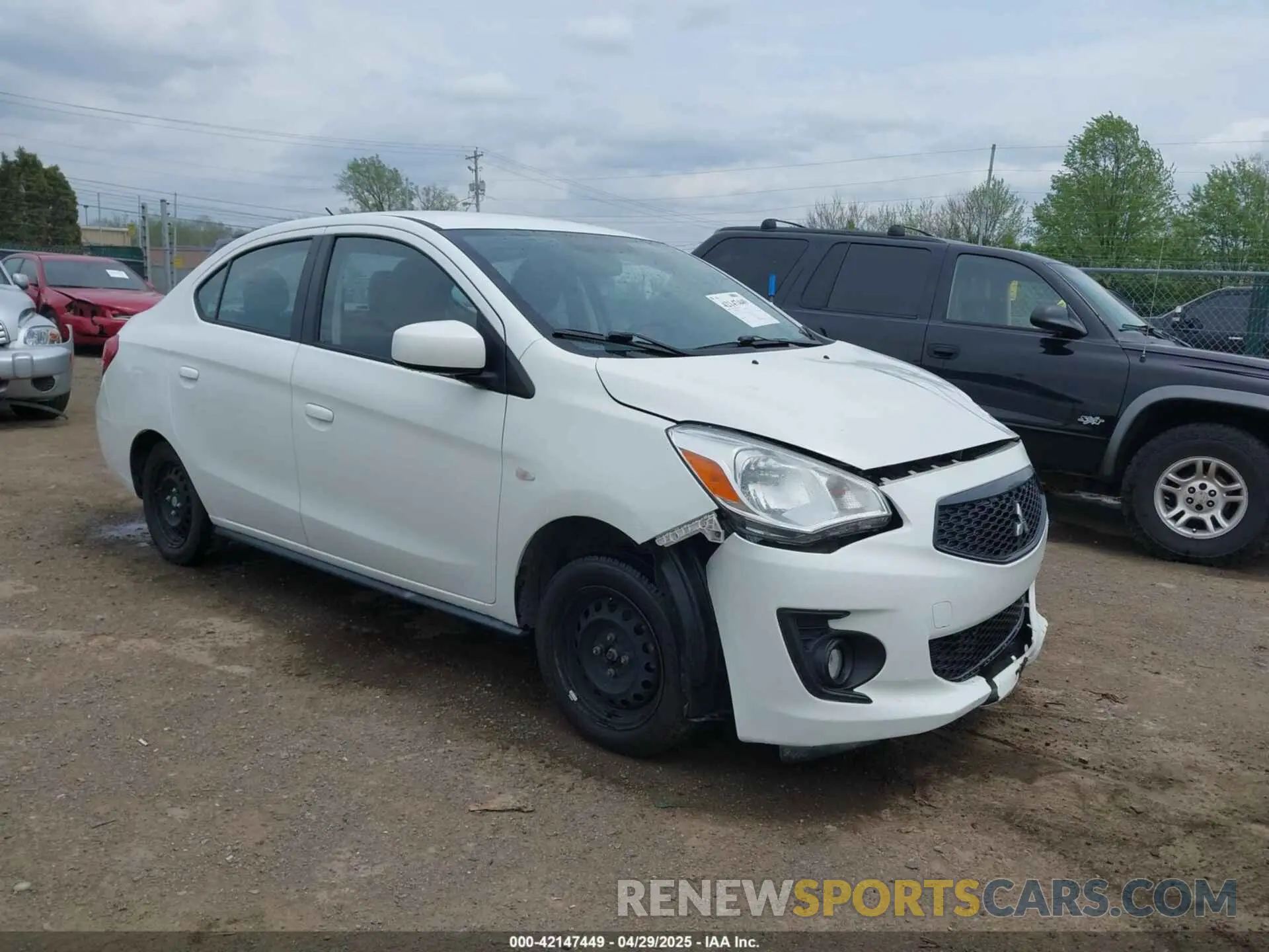 1 Фотография поврежденного автомобиля ML32F3FJ3LHF07981 MITSUBISHI MIRAGE G4 2020