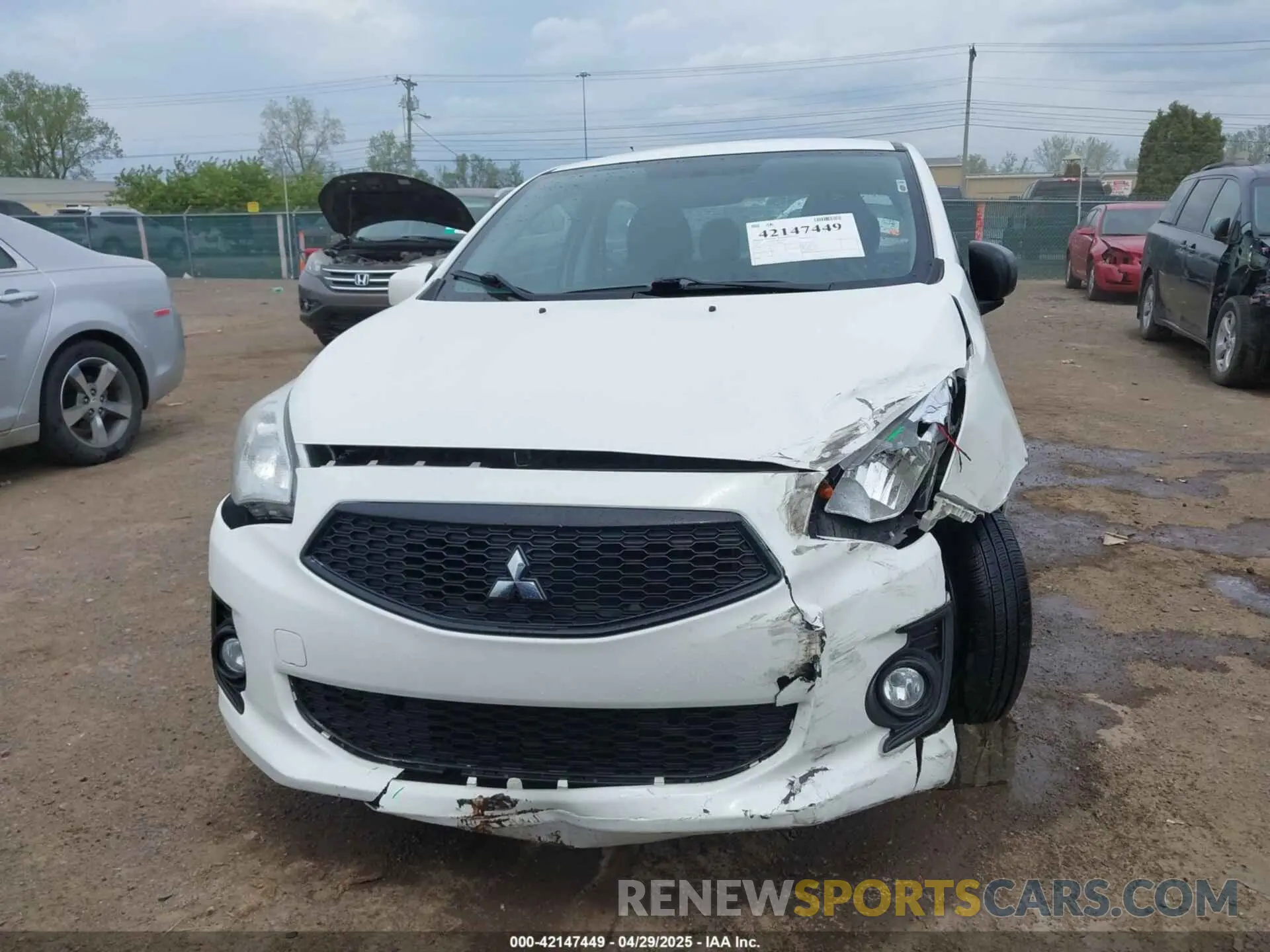 12 Фотография поврежденного автомобиля ML32F3FJ3LHF07981 MITSUBISHI MIRAGE G4 2020