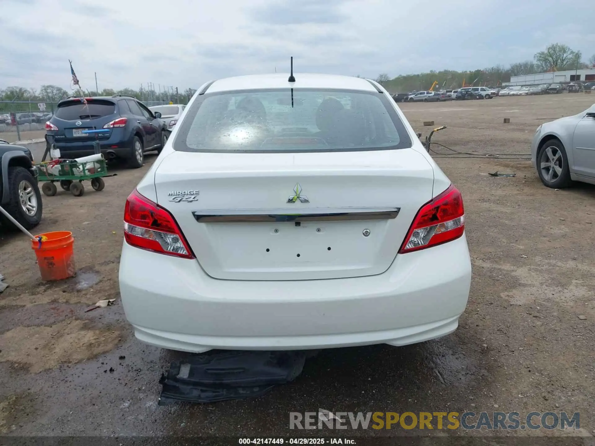 16 Фотография поврежденного автомобиля ML32F3FJ3LHF07981 MITSUBISHI MIRAGE G4 2020