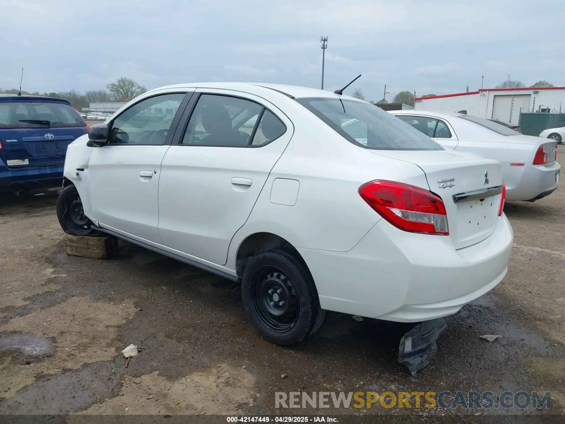 3 Фотография поврежденного автомобиля ML32F3FJ3LHF07981 MITSUBISHI MIRAGE G4 2020