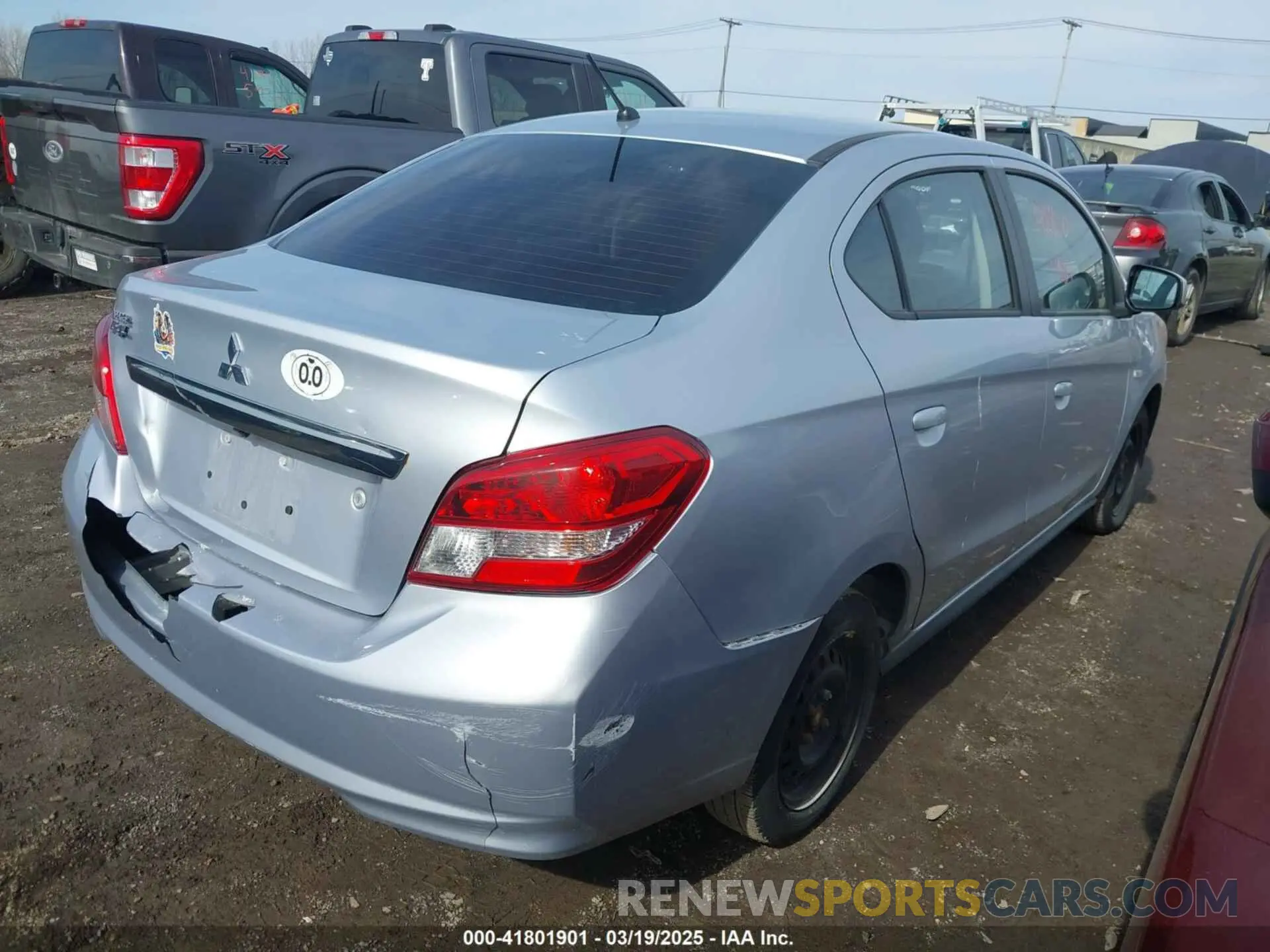 4 Фотография поврежденного автомобиля ML32F3FJ4LHF07990 MITSUBISHI MIRAGE G4 2020