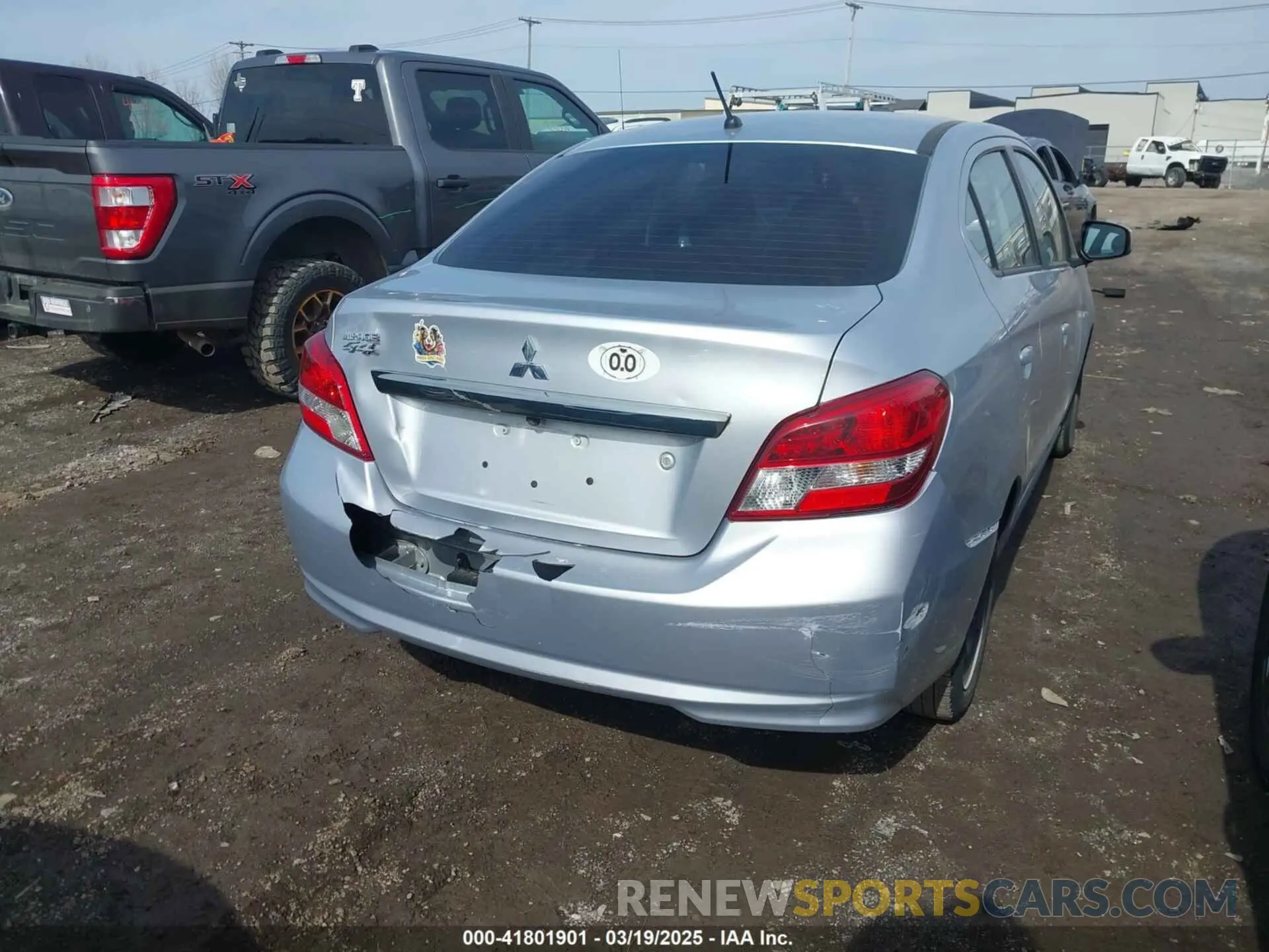 6 Фотография поврежденного автомобиля ML32F3FJ4LHF07990 MITSUBISHI MIRAGE G4 2020