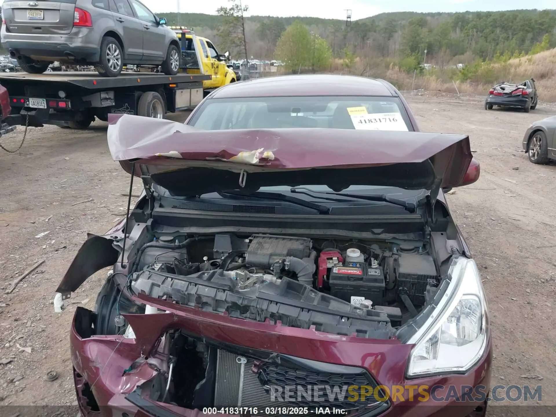 10 Photograph of a damaged car ML32F3FJ7LHF12486 MITSUBISHI MIRAGE G4 2020