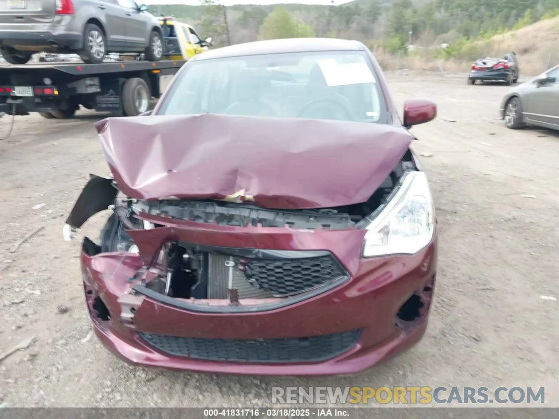6 Photograph of a damaged car ML32F3FJ7LHF12486 MITSUBISHI MIRAGE G4 2020