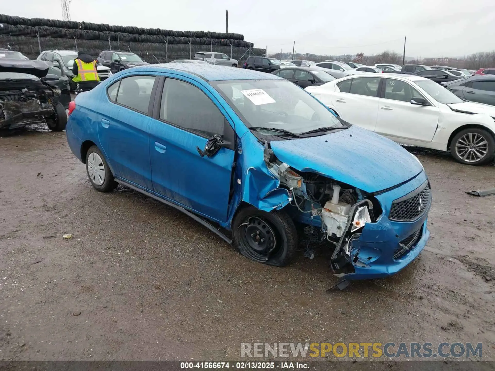 1 Фотография поврежденного автомобиля ML32F3FJ8LHF00248 MITSUBISHI MIRAGE G4 2020