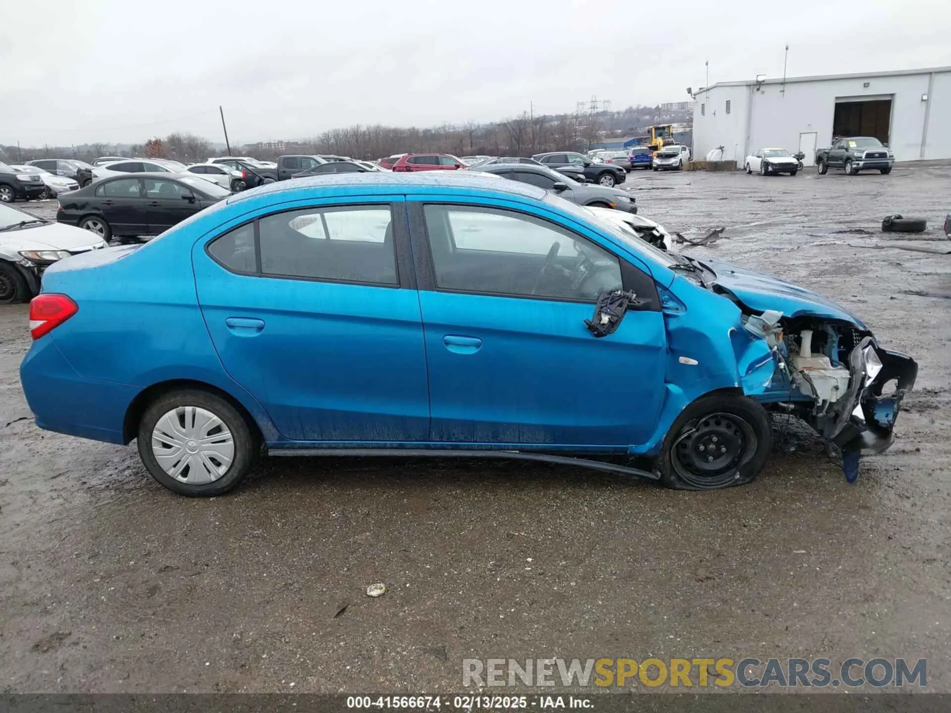 13 Фотография поврежденного автомобиля ML32F3FJ8LHF00248 MITSUBISHI MIRAGE G4 2020