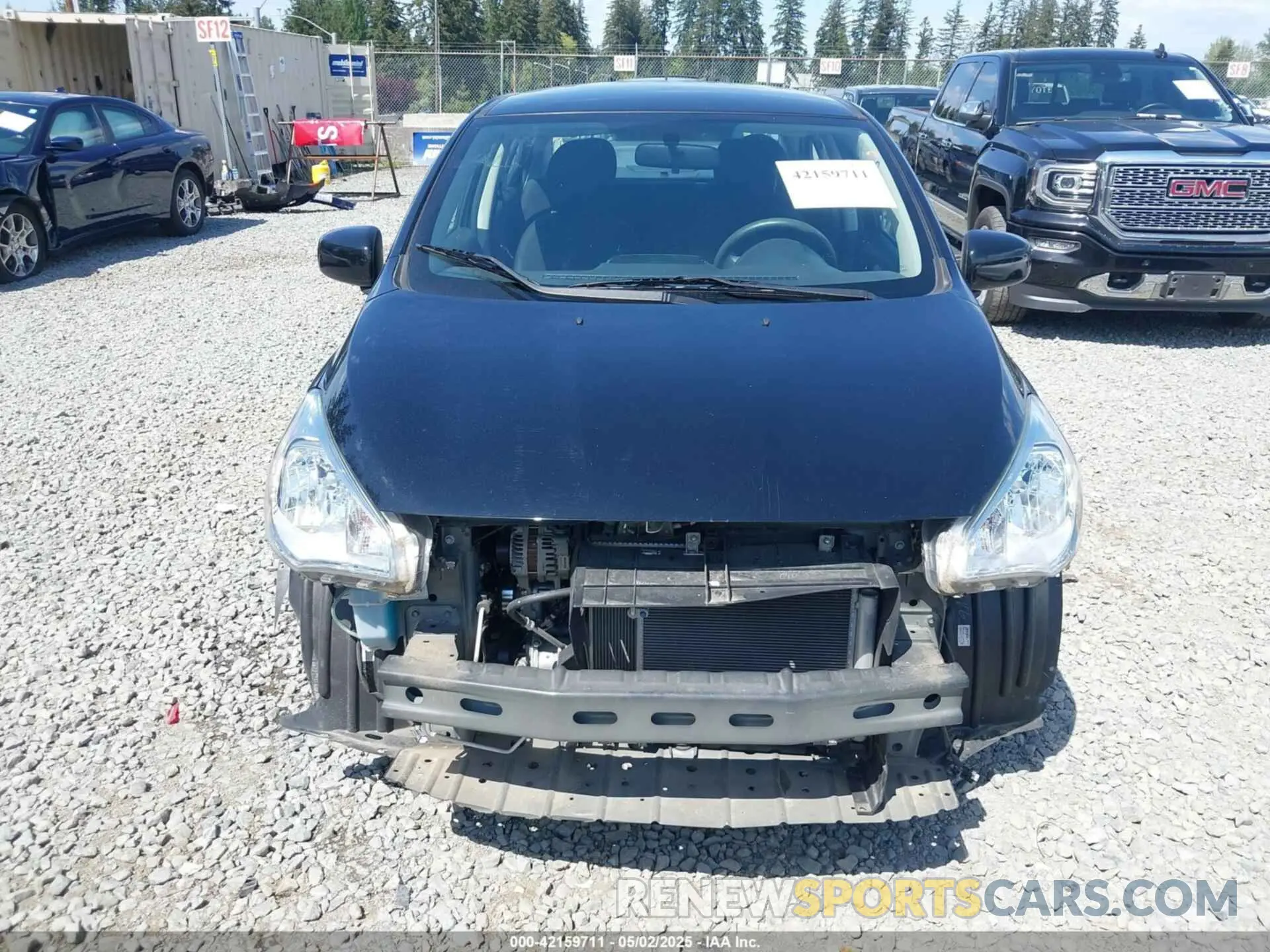 13 Фотография поврежденного автомобиля ML32F3FJ8LHF08513 MITSUBISHI MIRAGE G4 2020