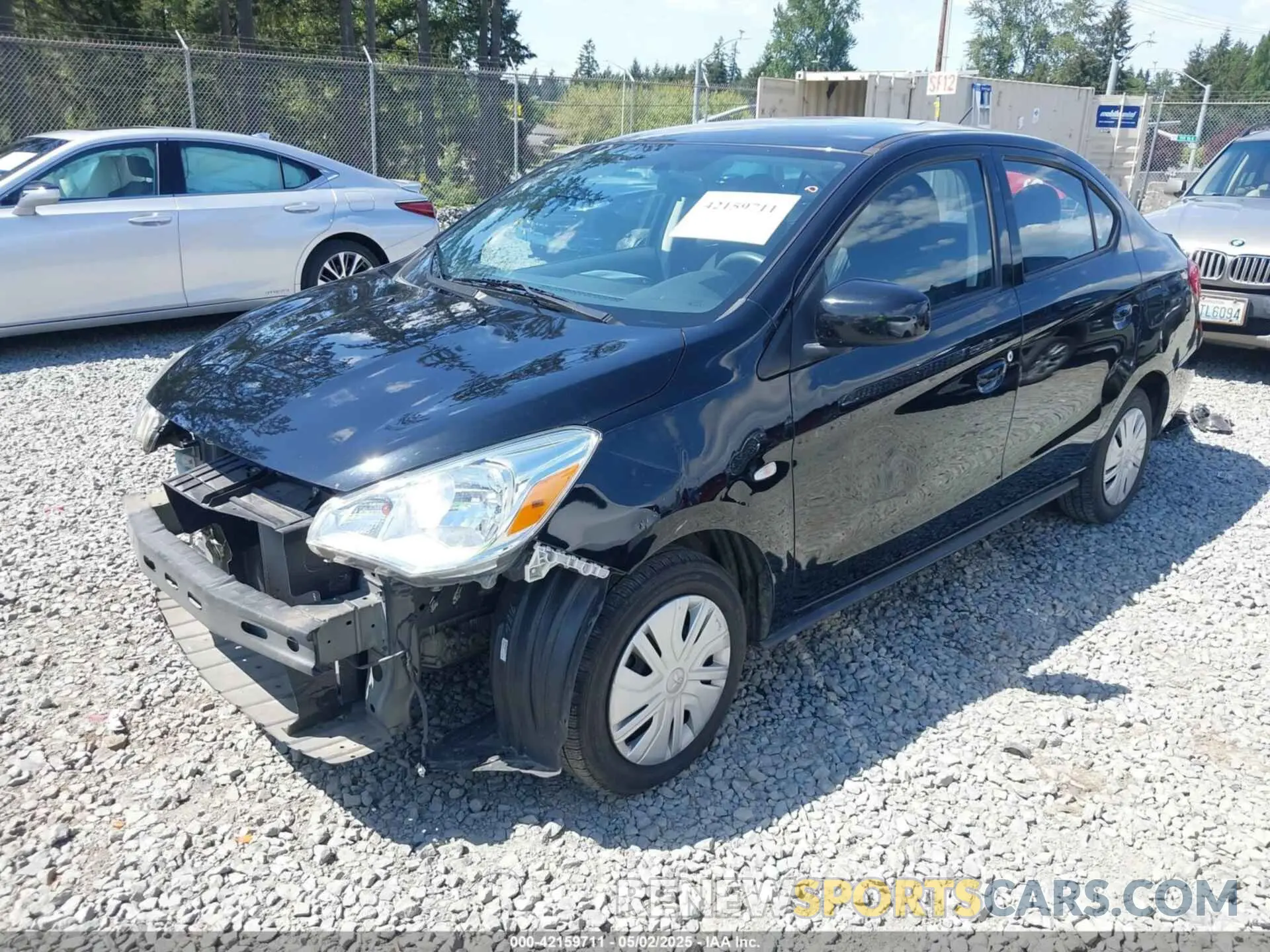 2 Фотография поврежденного автомобиля ML32F3FJ8LHF08513 MITSUBISHI MIRAGE G4 2020