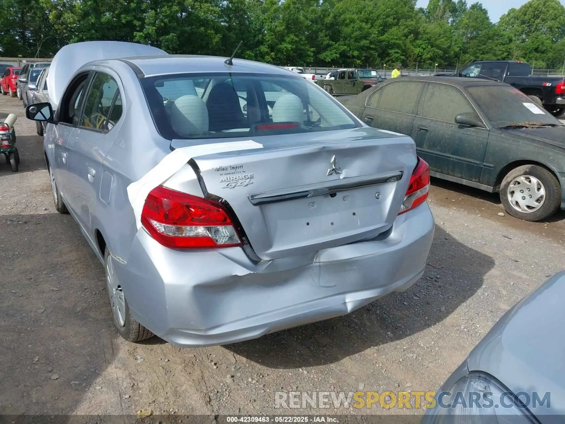 6 Photograph of a damaged car ML32F3FJ9LHF07564 MITSUBISHI MIRAGE G4 2020
