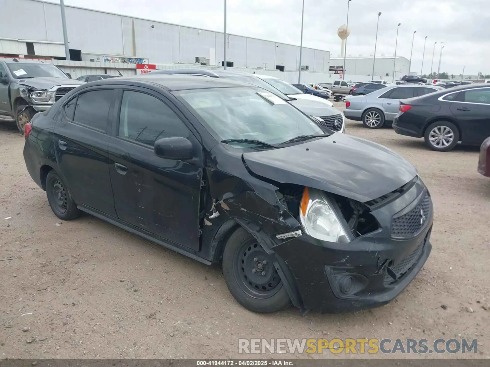 1 Фотография поврежденного автомобиля ML32F3FJXLHF10988 MITSUBISHI MIRAGE G4 2020