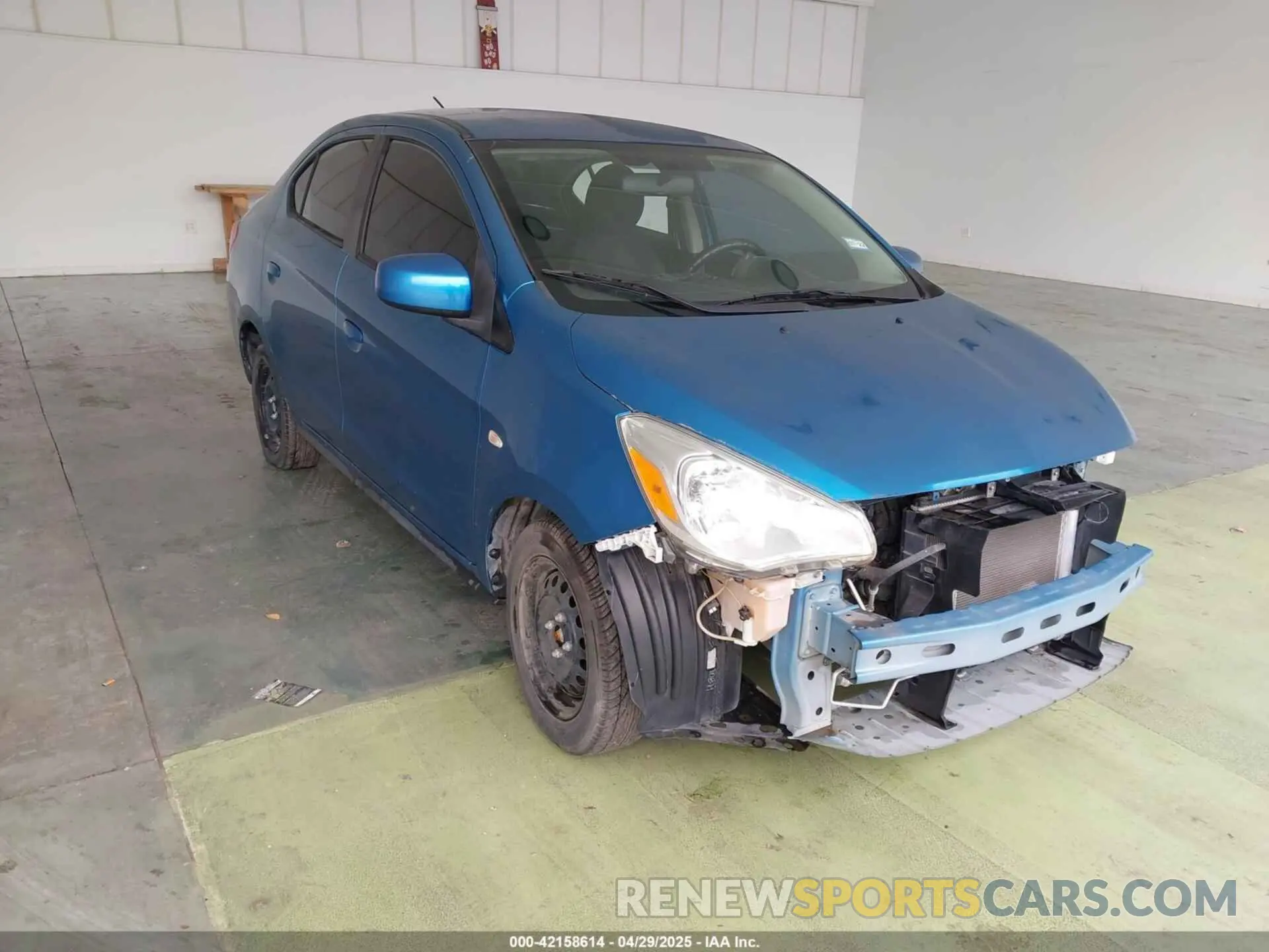 1 Фотография поврежденного автомобиля ML32F3FJXLHF11347 MITSUBISHI MIRAGE G4 2020
