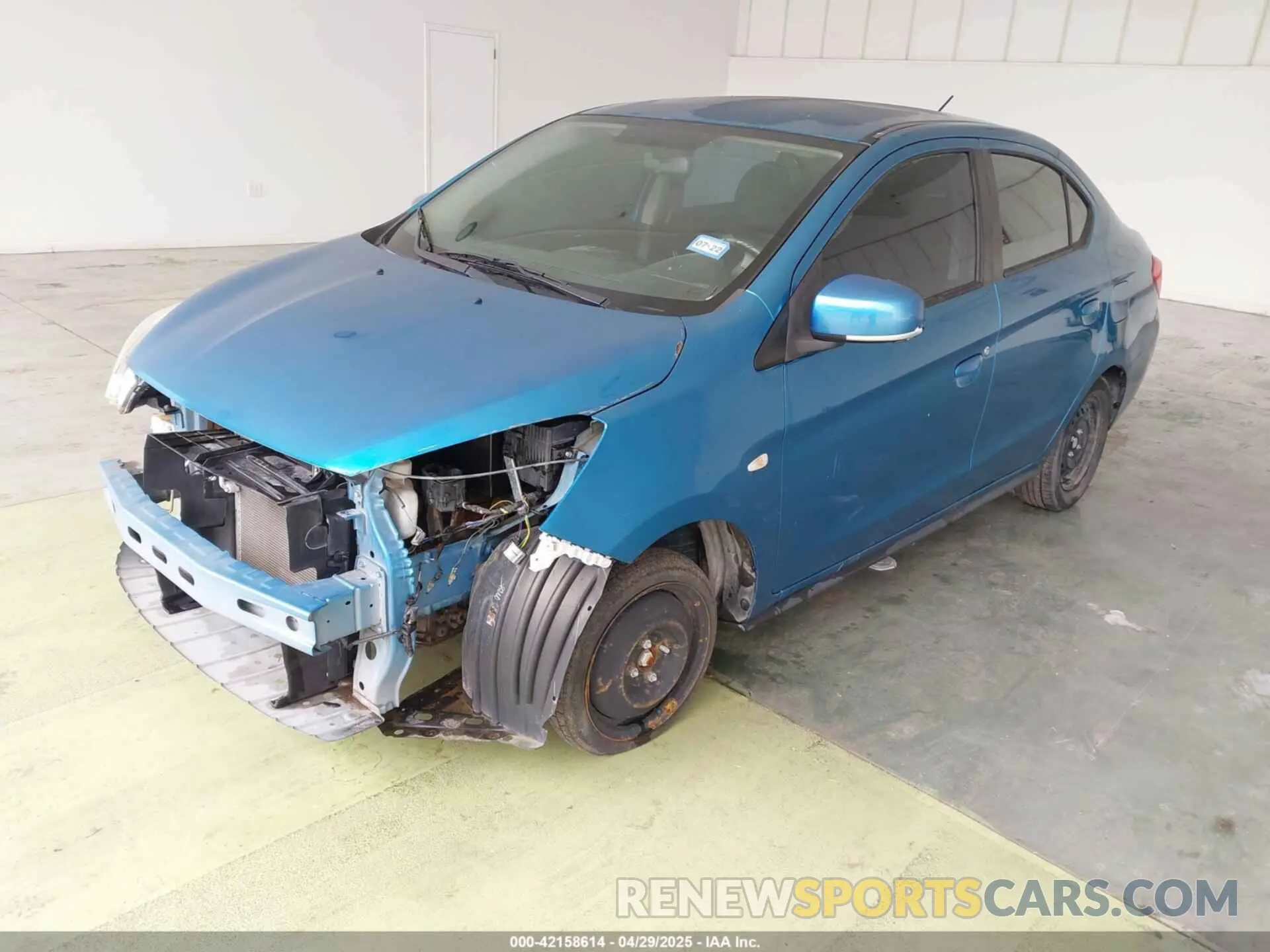 2 Фотография поврежденного автомобиля ML32F3FJXLHF11347 MITSUBISHI MIRAGE G4 2020
