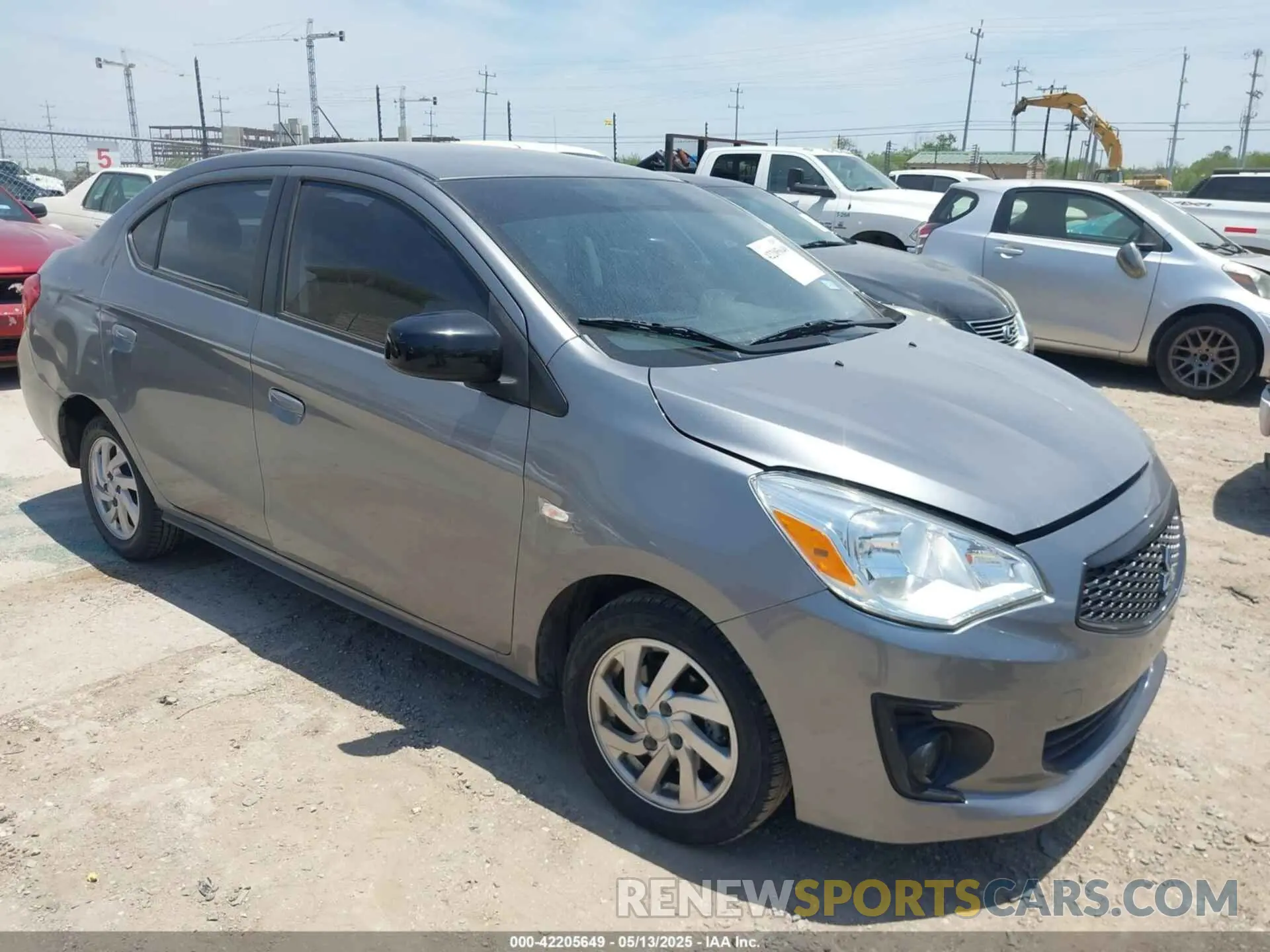 1 Photograph of a damaged car ML32F4FJ1LHF02199 MITSUBISHI MIRAGE G4 2020