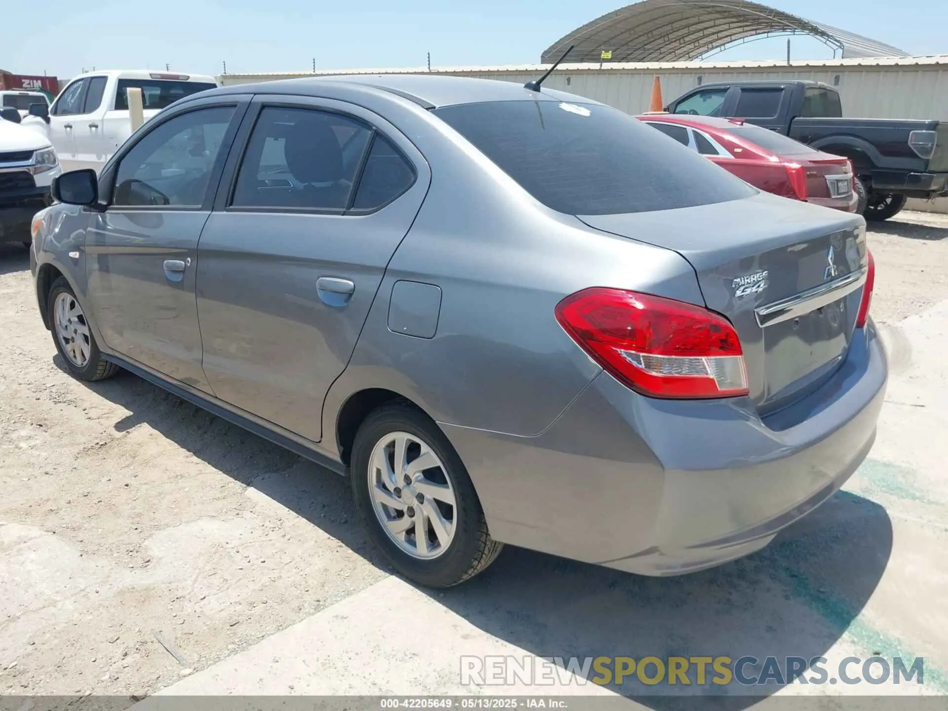 3 Photograph of a damaged car ML32F4FJ1LHF02199 MITSUBISHI MIRAGE G4 2020