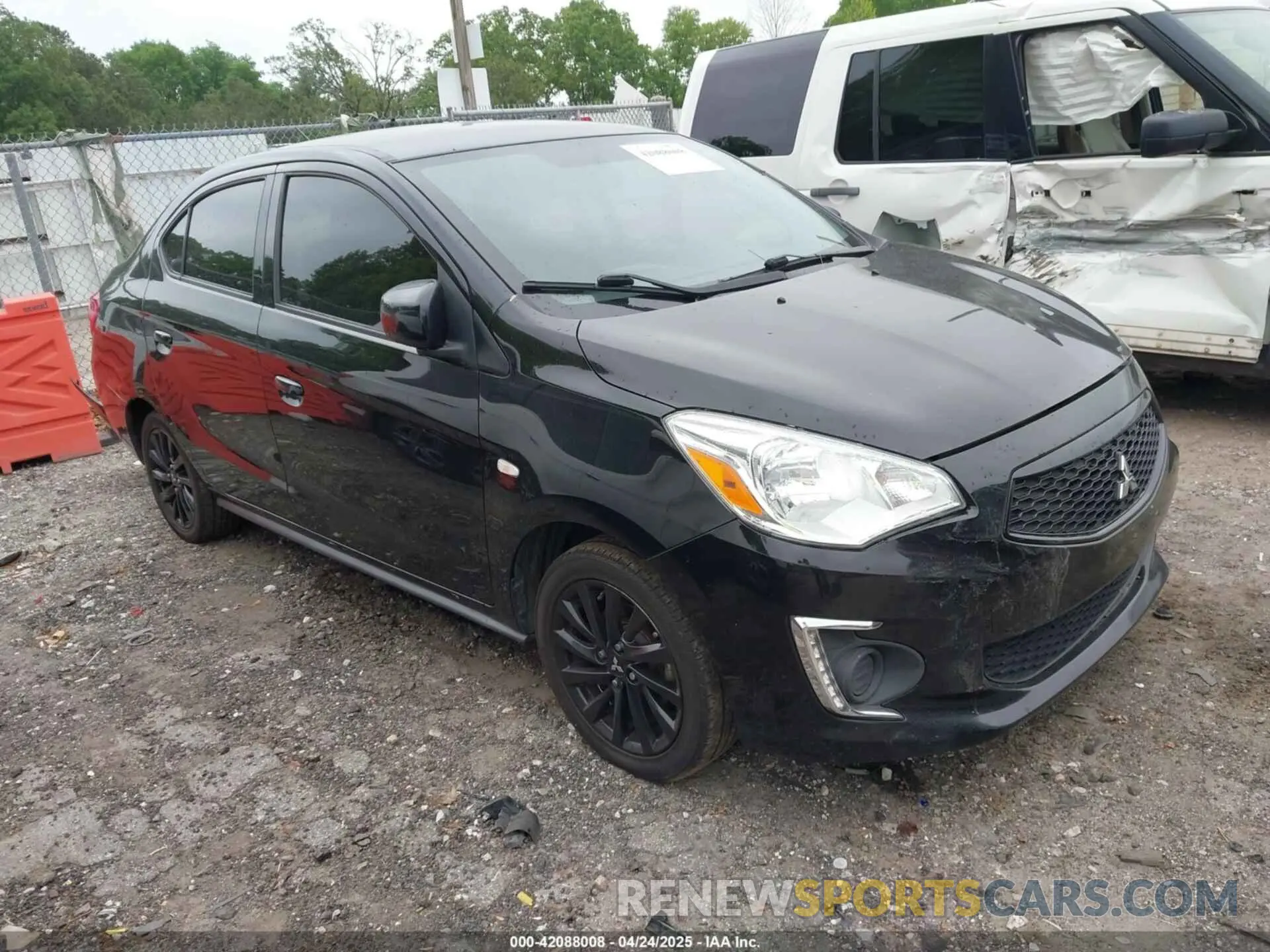 1 Photograph of a damaged car ML32F4FJ1LHF07158 MITSUBISHI MIRAGE G4 2020