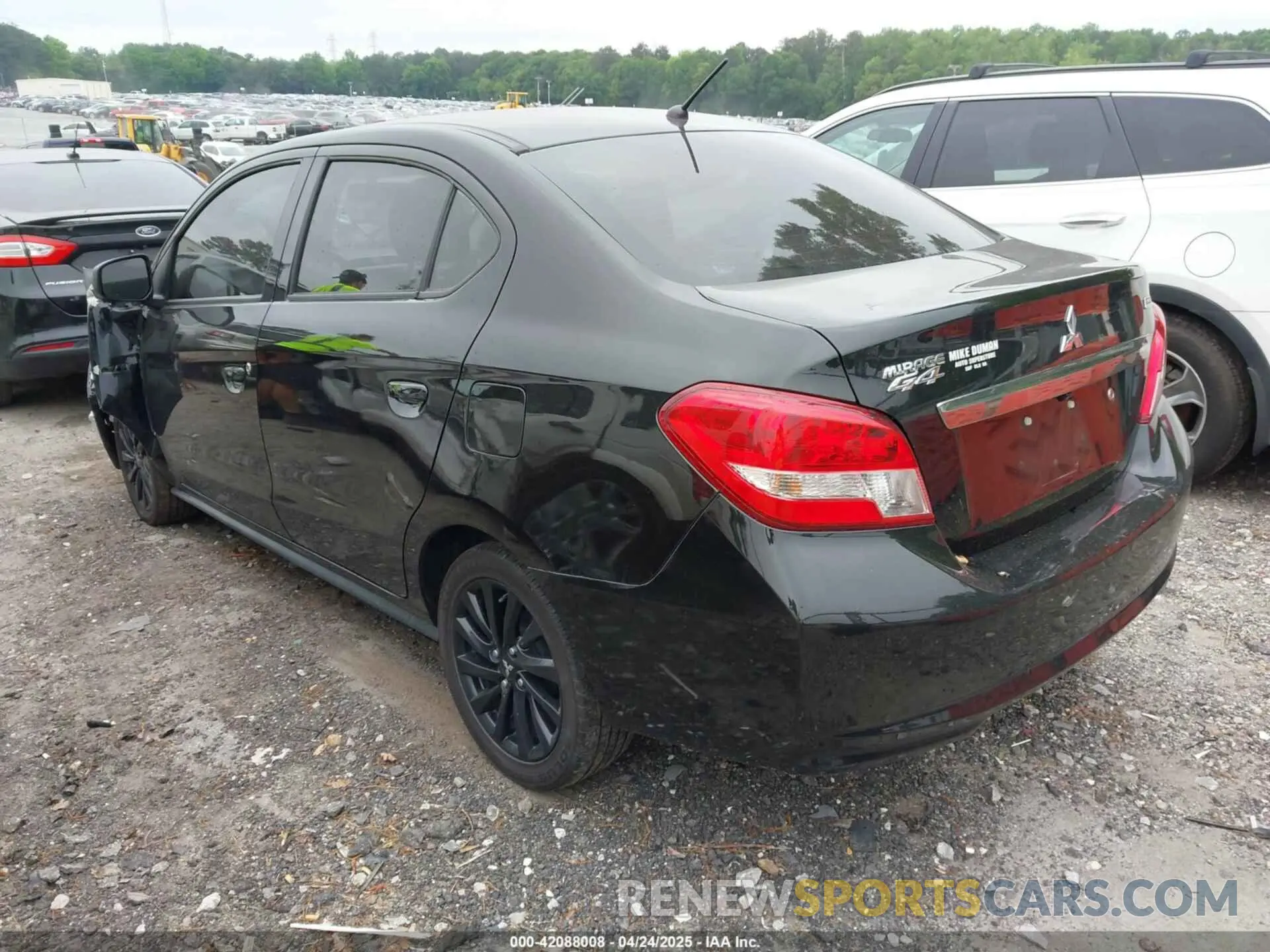 3 Photograph of a damaged car ML32F4FJ1LHF07158 MITSUBISHI MIRAGE G4 2020