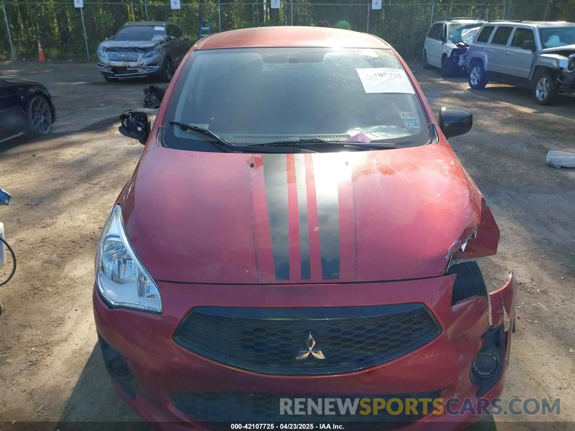 11 Фотография поврежденного автомобиля ML32F4FJ2LHF00557 MITSUBISHI MIRAGE G4 2020