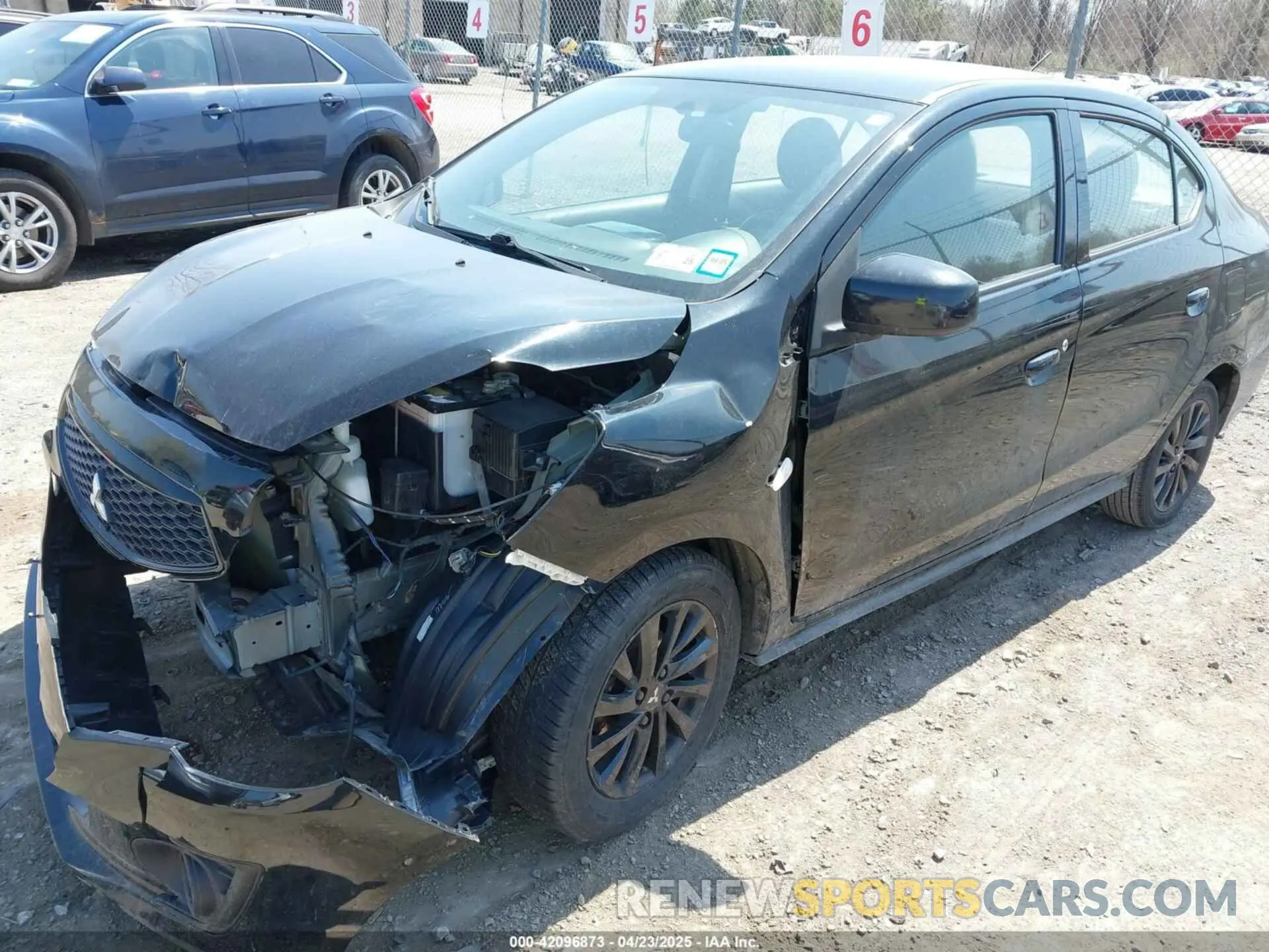 2 Фотография поврежденного автомобиля ML32F4FJ2LHF13213 MITSUBISHI MIRAGE G4 2020