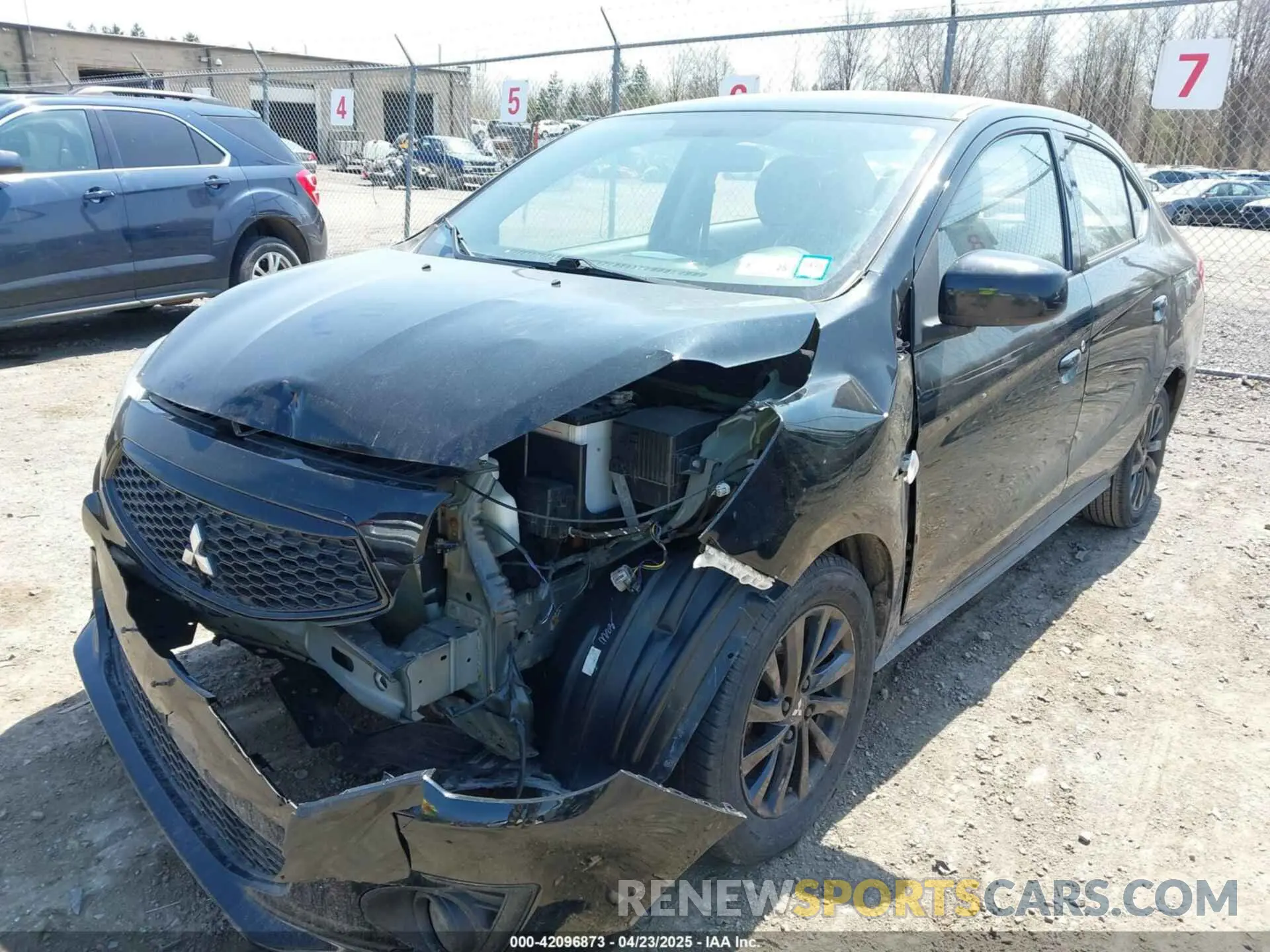 6 Фотография поврежденного автомобиля ML32F4FJ2LHF13213 MITSUBISHI MIRAGE G4 2020