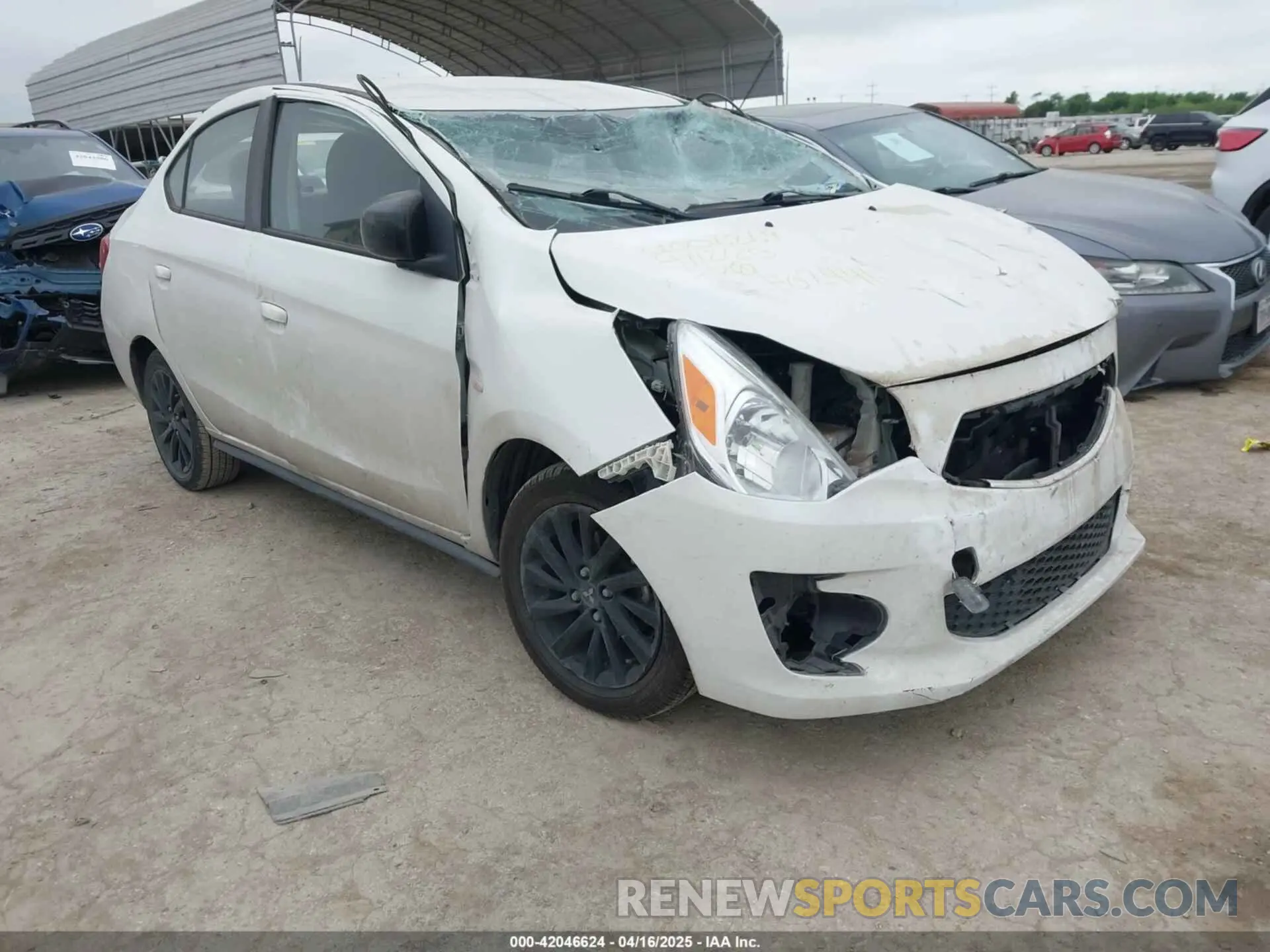 1 Фотография поврежденного автомобиля ML32F4FJ4LHF02441 MITSUBISHI MIRAGE G4 2020