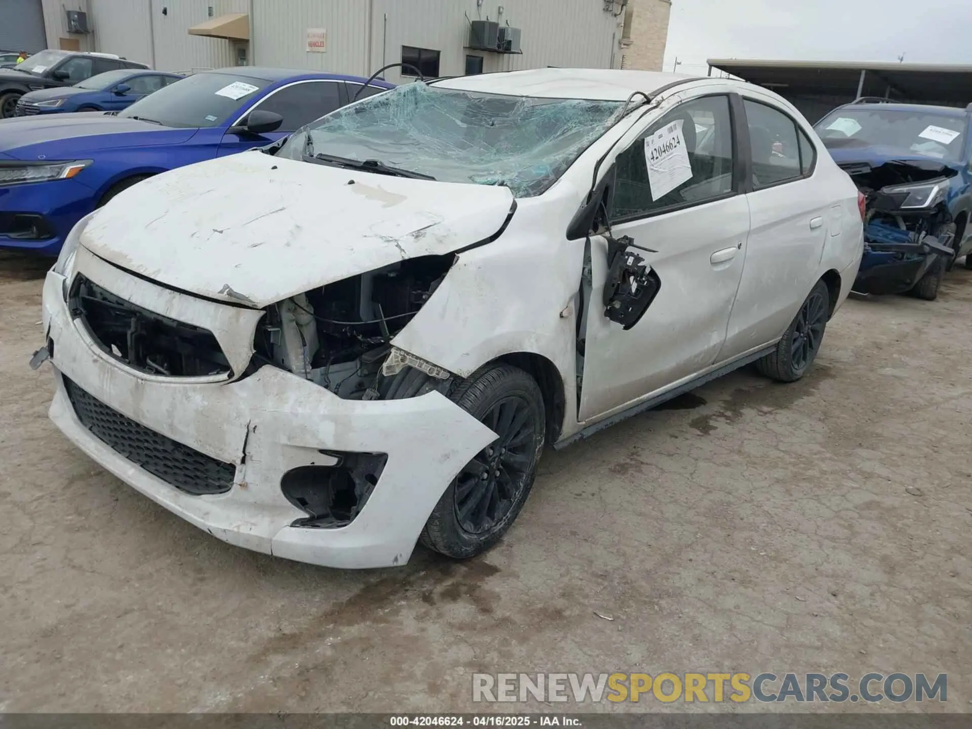 2 Фотография поврежденного автомобиля ML32F4FJ4LHF02441 MITSUBISHI MIRAGE G4 2020