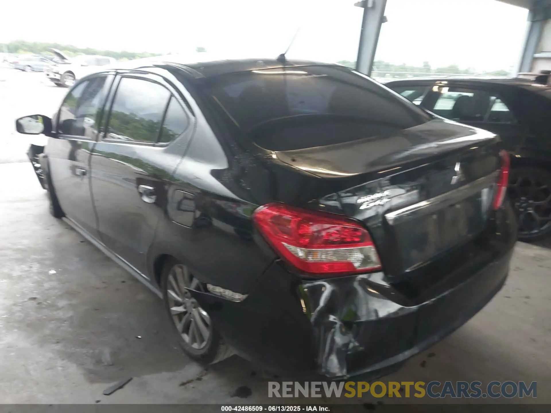 3 Photograph of a damaged car ML32F4FJ5LHF05364 MITSUBISHI MIRAGE G4 2020