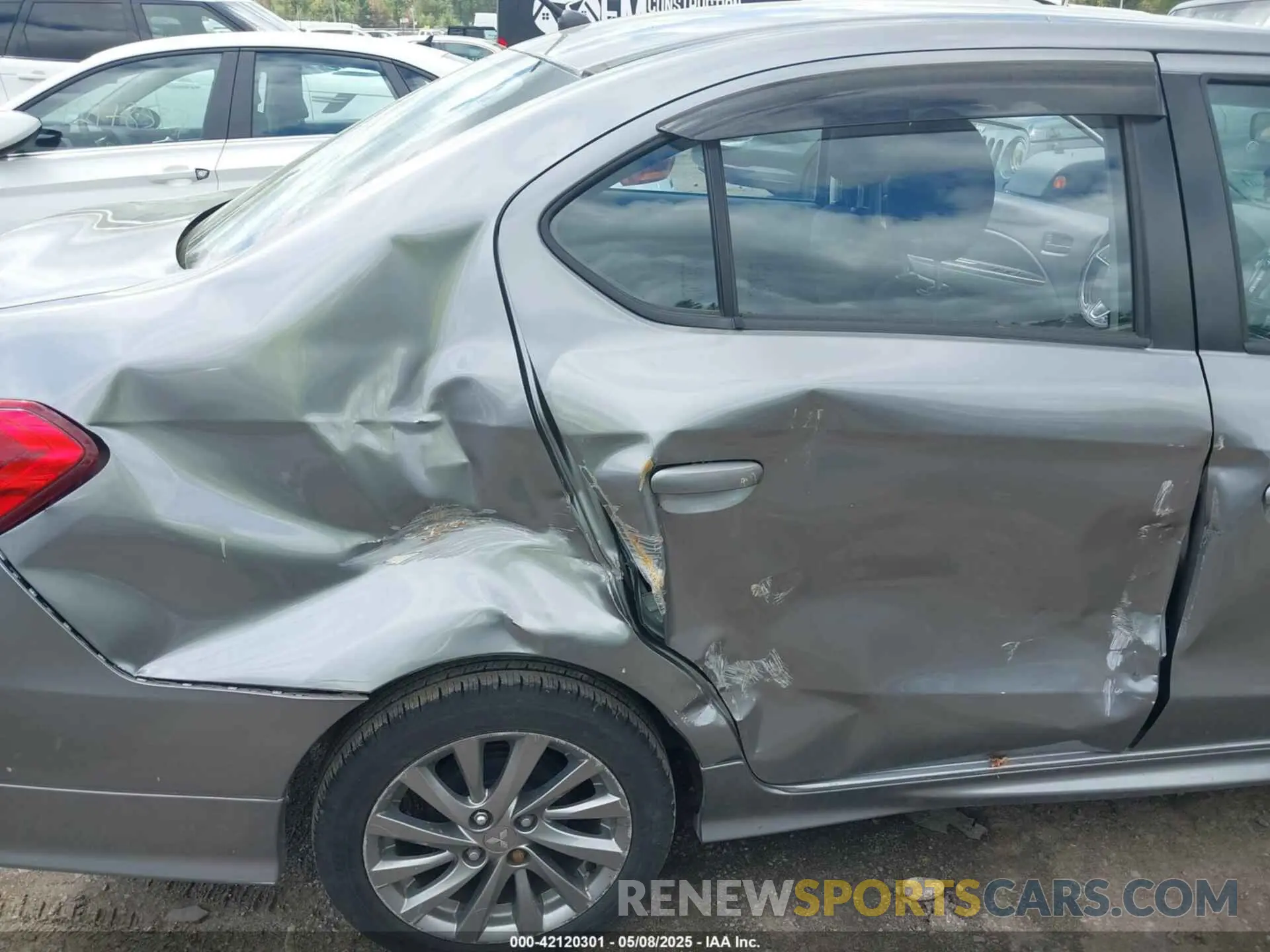6 Photograph of a damaged car ML32F4FJ6LHF03090 MITSUBISHI MIRAGE G4 2020