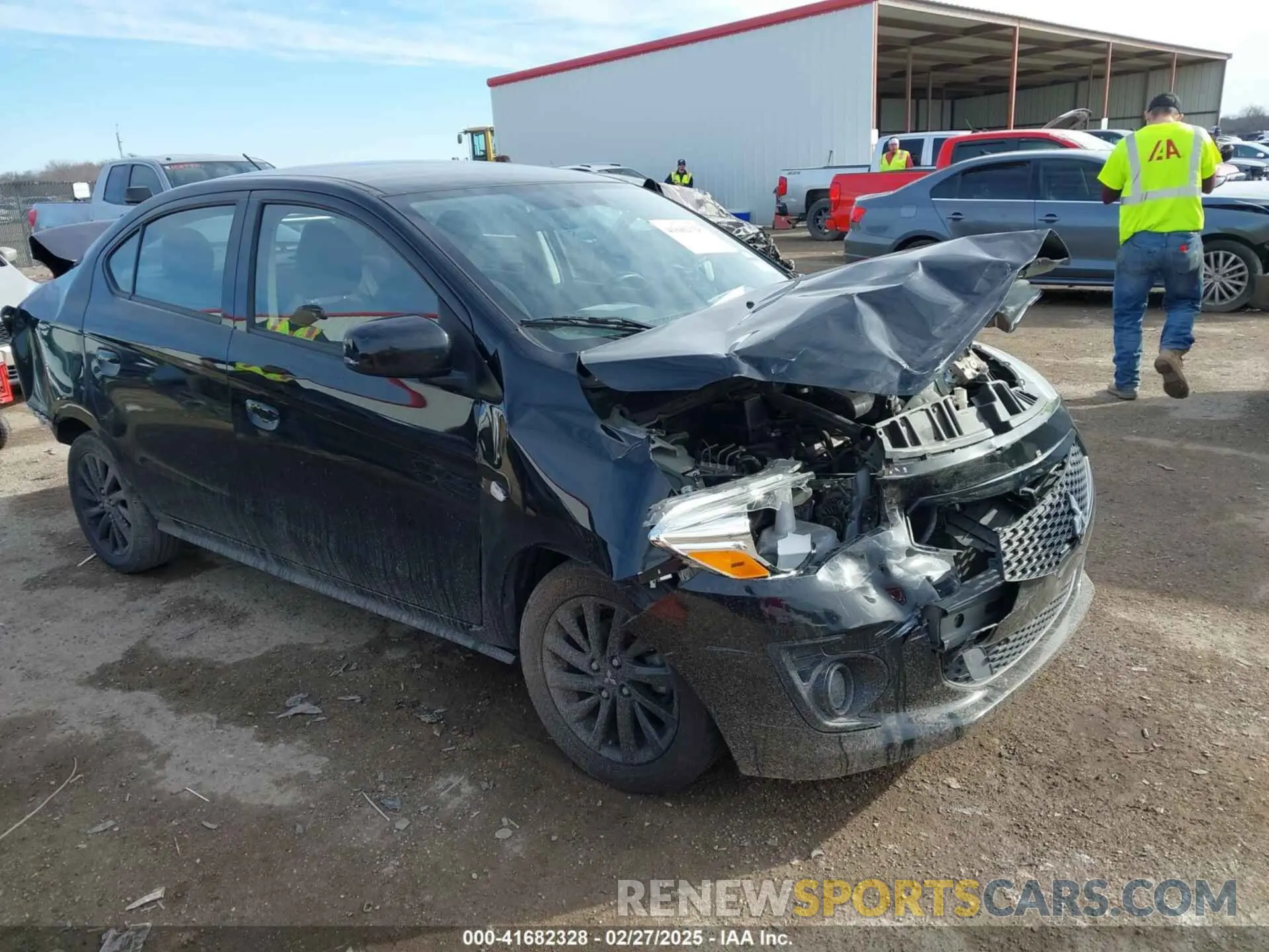 1 Фотография поврежденного автомобиля ML32F4FJ8LHF11871 MITSUBISHI MIRAGE G4 2020