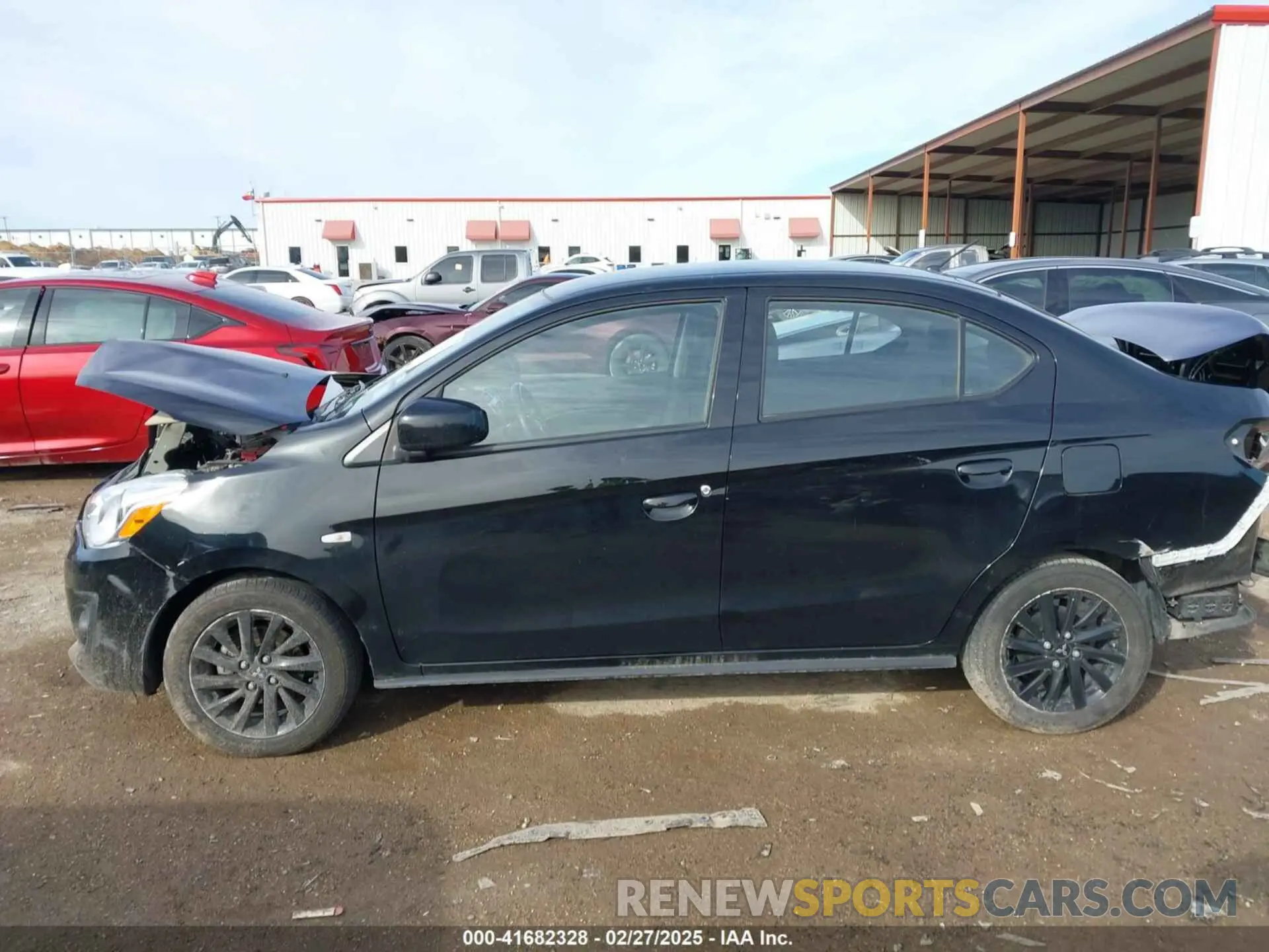 13 Фотография поврежденного автомобиля ML32F4FJ8LHF11871 MITSUBISHI MIRAGE G4 2020