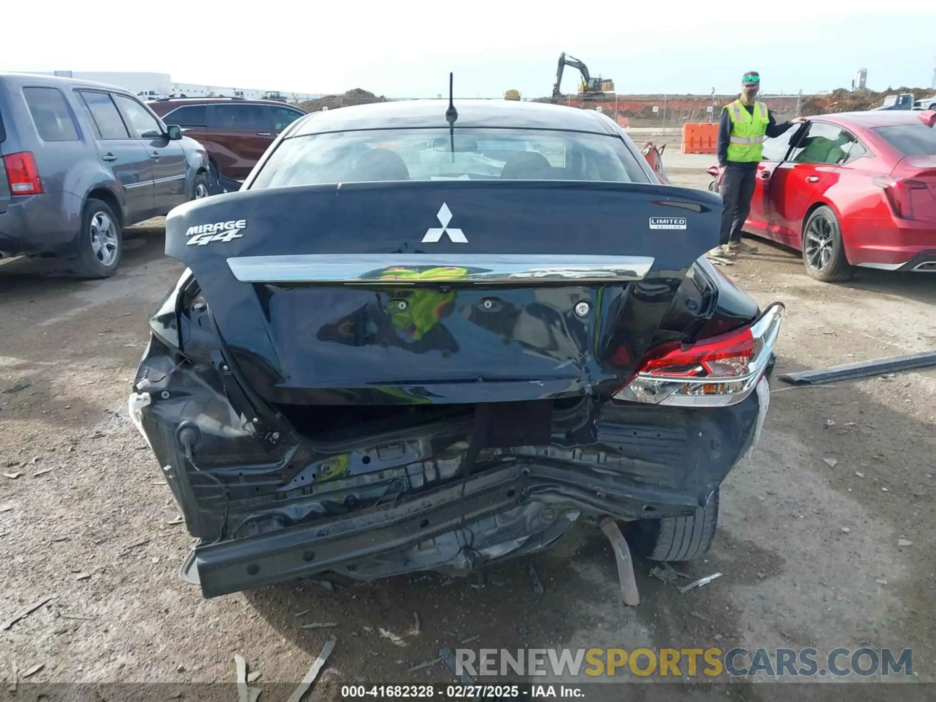 15 Фотография поврежденного автомобиля ML32F4FJ8LHF11871 MITSUBISHI MIRAGE G4 2020