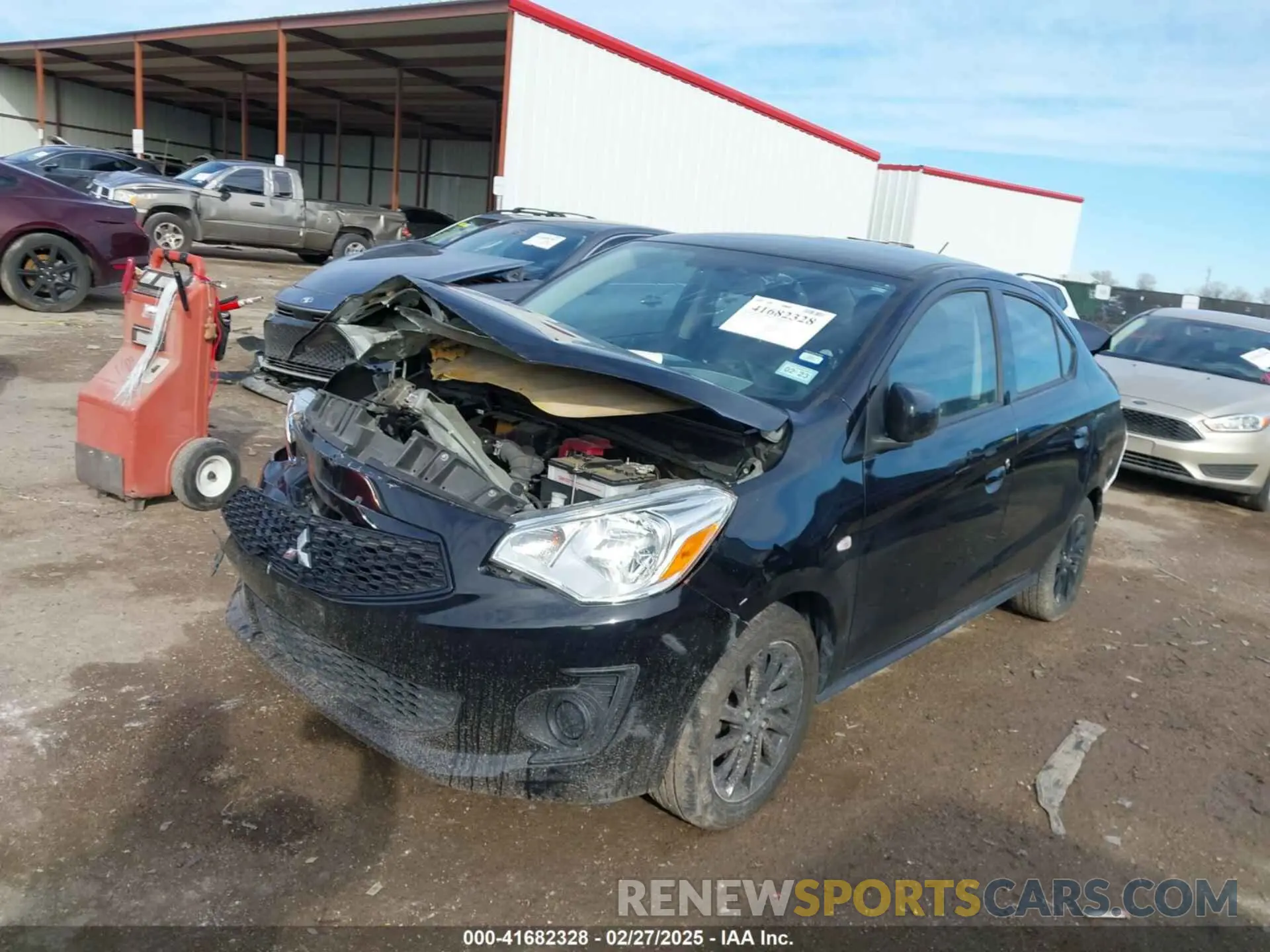 2 Фотография поврежденного автомобиля ML32F4FJ8LHF11871 MITSUBISHI MIRAGE G4 2020