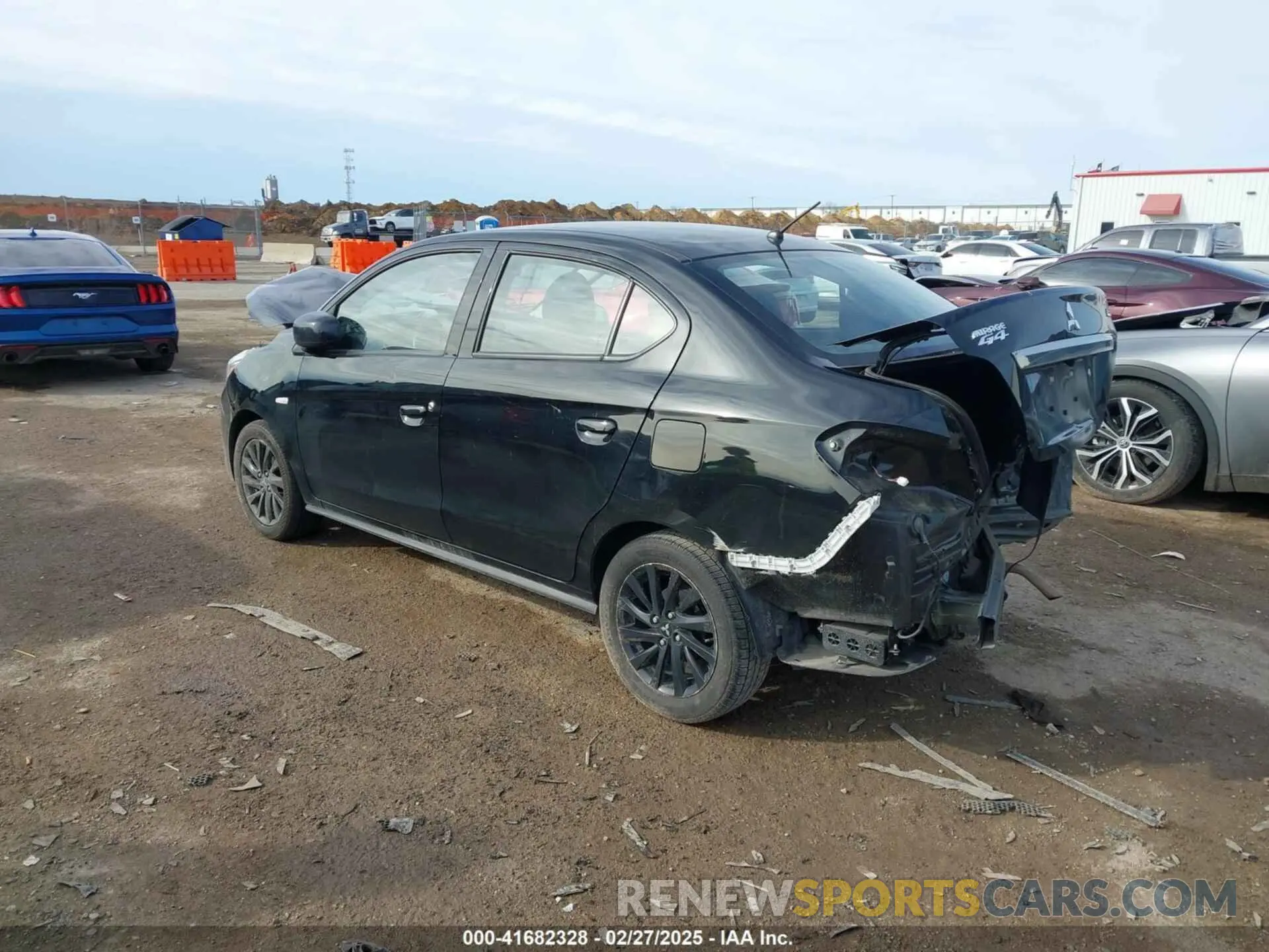 3 Фотография поврежденного автомобиля ML32F4FJ8LHF11871 MITSUBISHI MIRAGE G4 2020