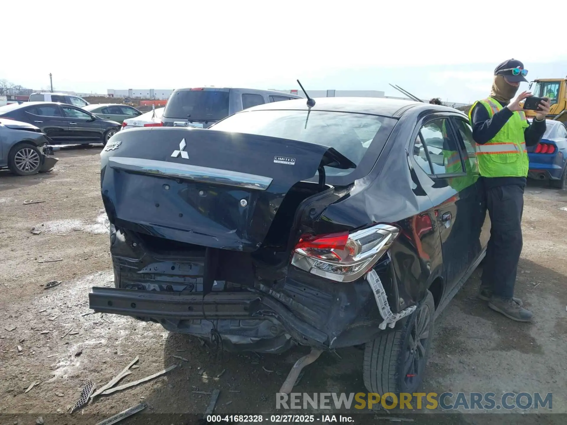 6 Фотография поврежденного автомобиля ML32F4FJ8LHF11871 MITSUBISHI MIRAGE G4 2020