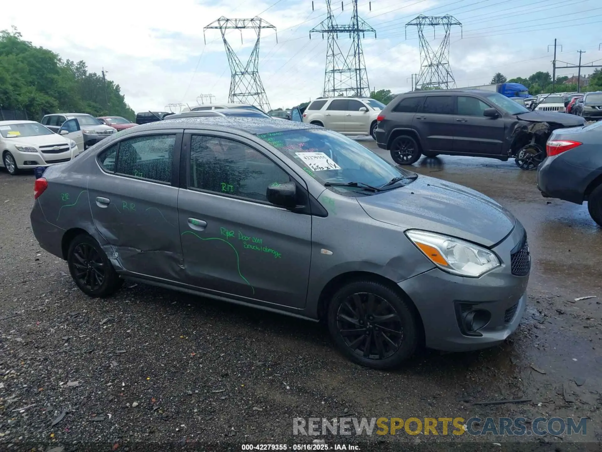 6 Фотография поврежденного автомобиля ML32F4FJ9LHF03097 MITSUBISHI MIRAGE G4 2020
