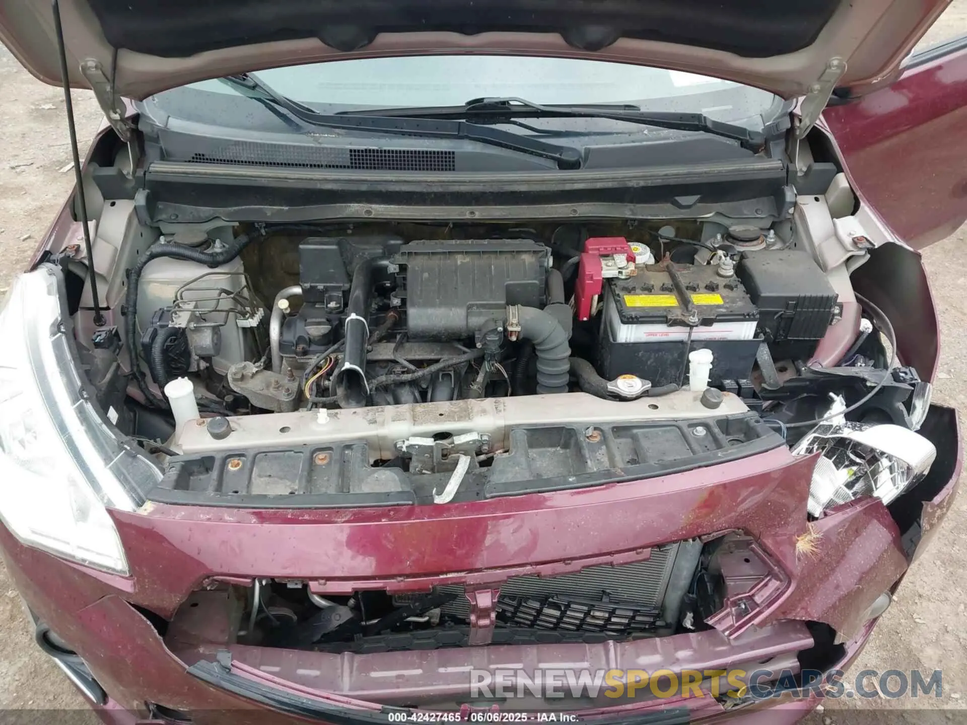 10 Photograph of a damaged car ML32F4FJ9LHF03410 MITSUBISHI MIRAGE G4 2020