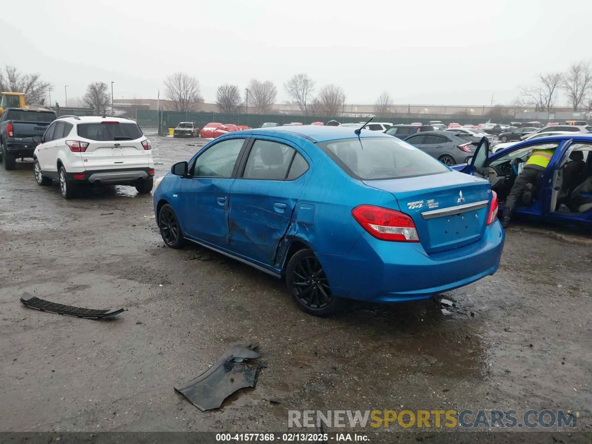 3 Фотография поврежденного автомобиля ML32F4FJXLHF00600 MITSUBISHI MIRAGE G4 2020