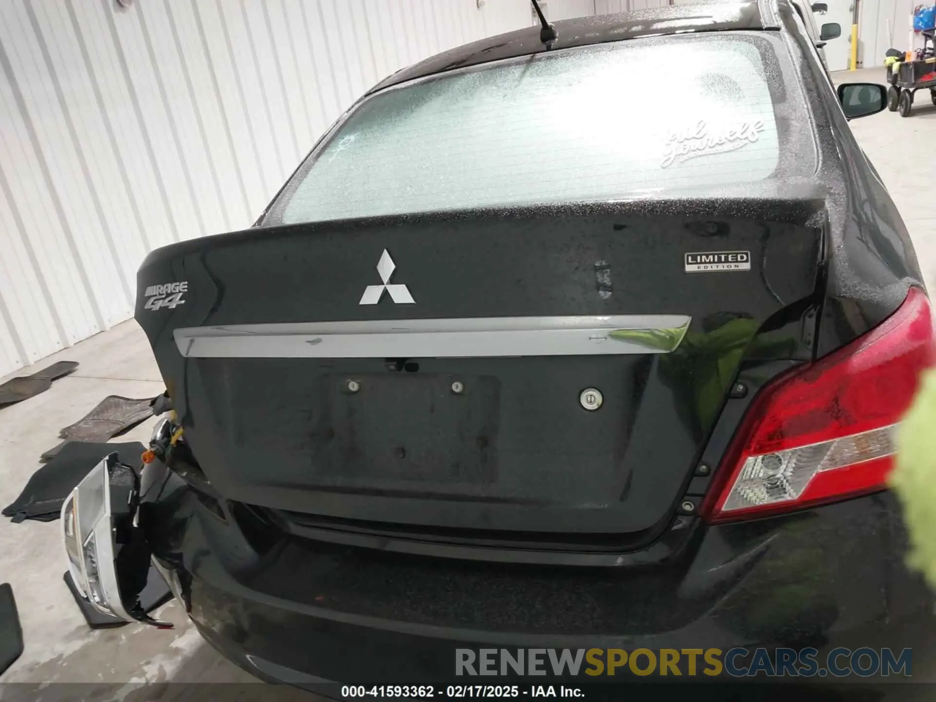 16 Photograph of a damaged car ML32F4FJXLHF08454 MITSUBISHI MIRAGE G4 2020
