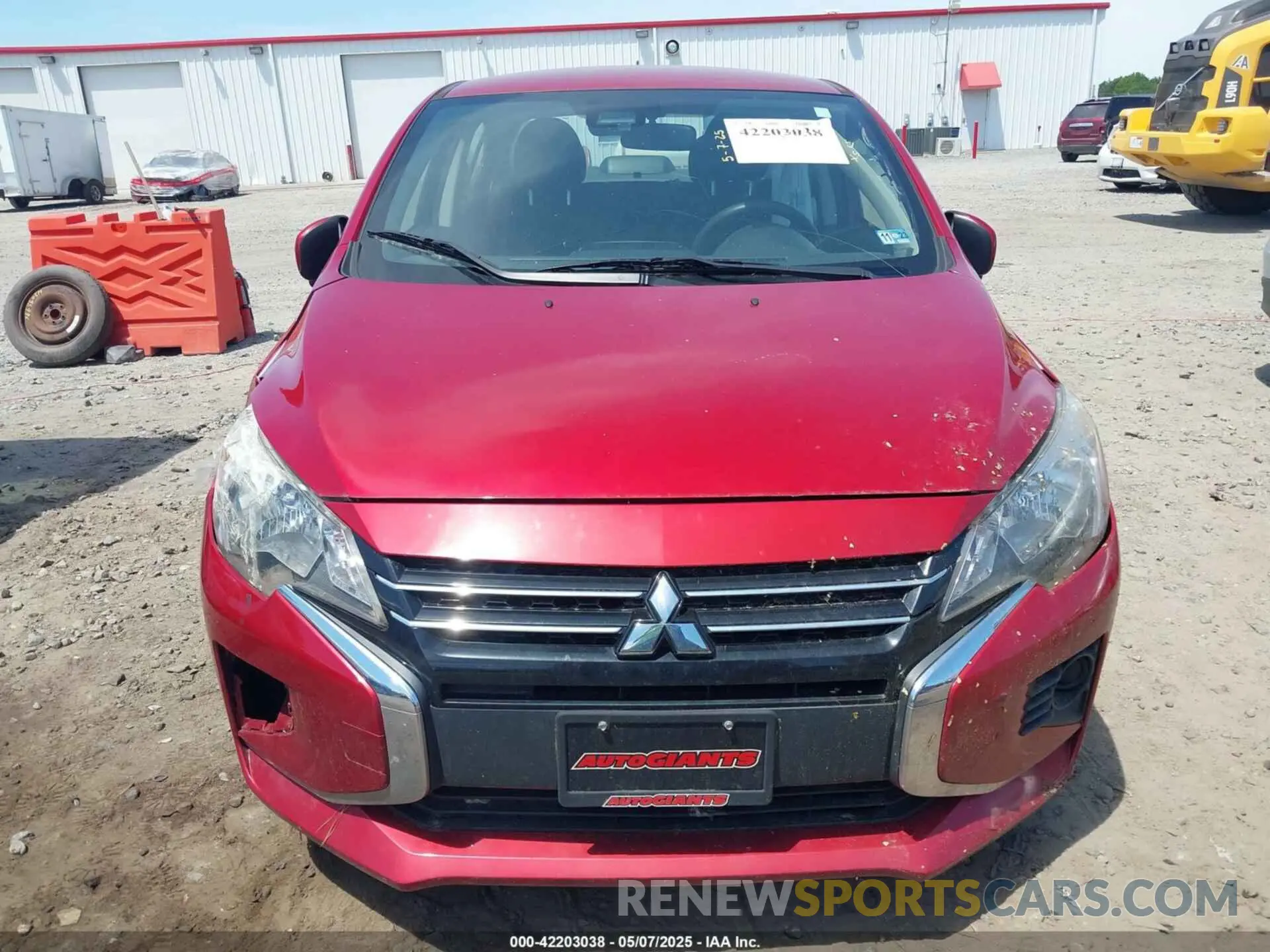 12 Photograph of a damaged car ML32FUFJ1MHF00762 MITSUBISHI MIRAGE G4 2021