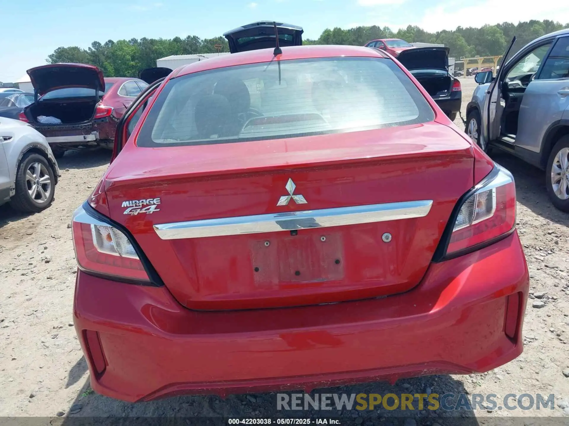 16 Photograph of a damaged car ML32FUFJ1MHF00762 MITSUBISHI MIRAGE G4 2021