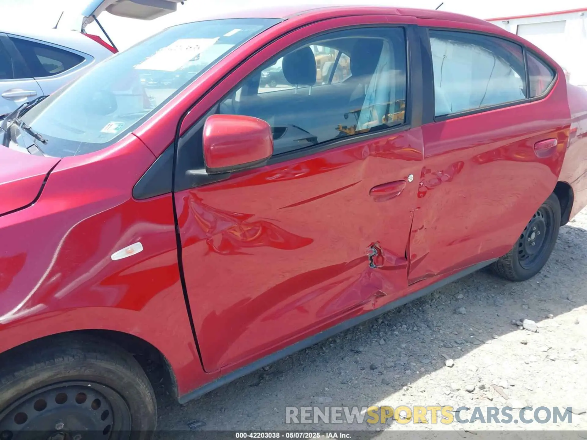 6 Photograph of a damaged car ML32FUFJ1MHF00762 MITSUBISHI MIRAGE G4 2021