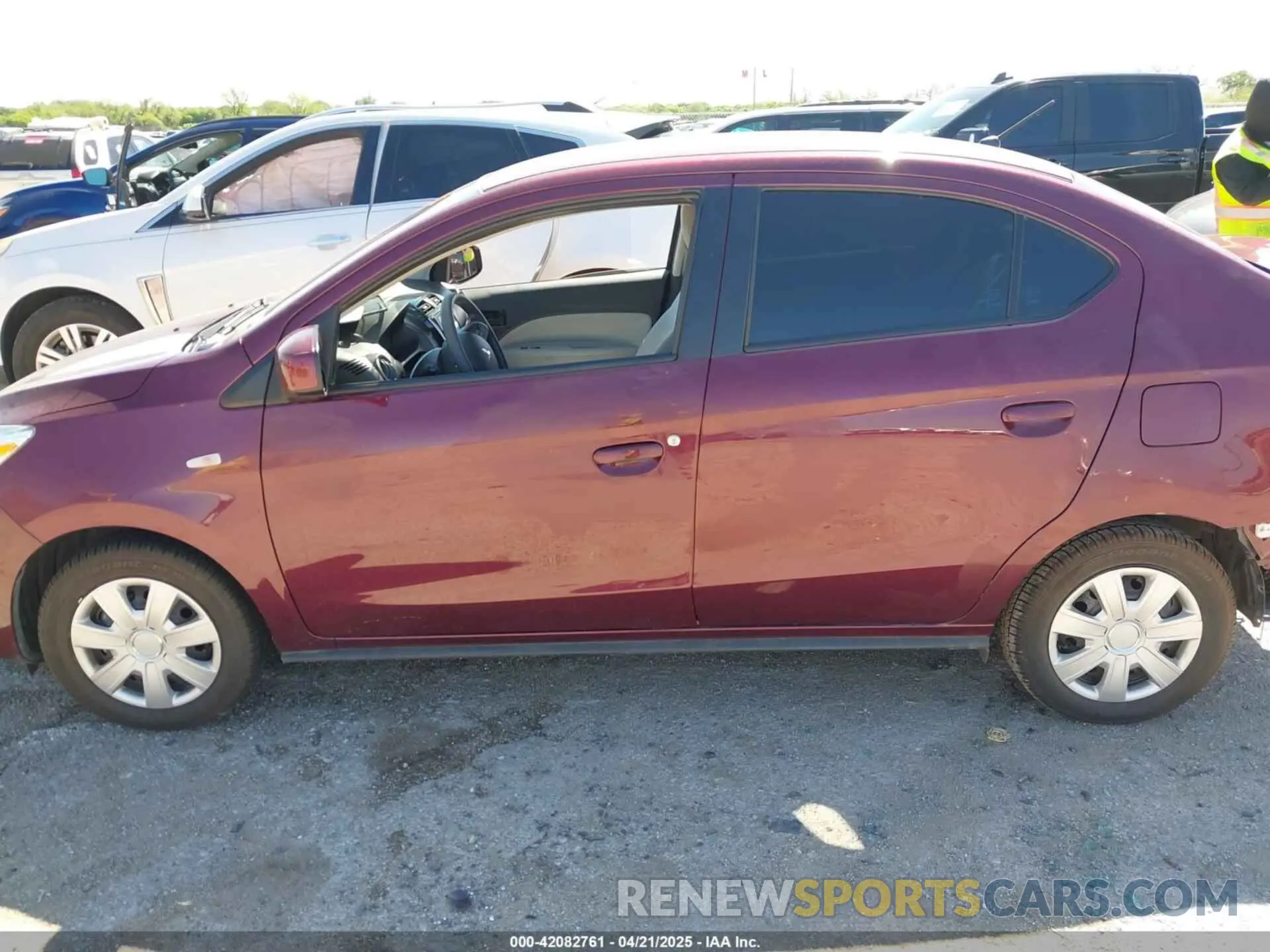 14 Фотография поврежденного автомобиля ML32FUFJ1MHF01300 MITSUBISHI MIRAGE G4 2021