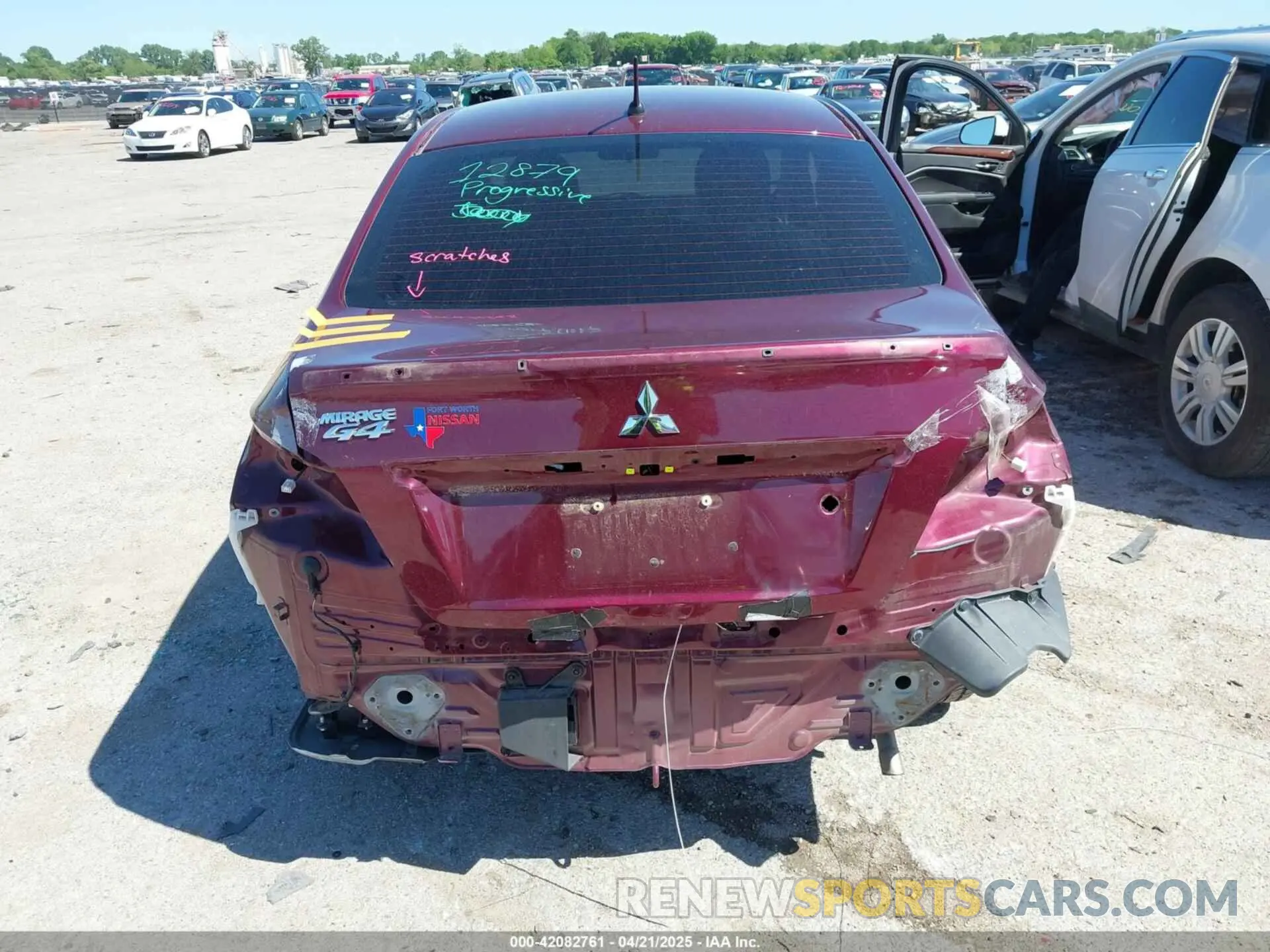 16 Фотография поврежденного автомобиля ML32FUFJ1MHF01300 MITSUBISHI MIRAGE G4 2021