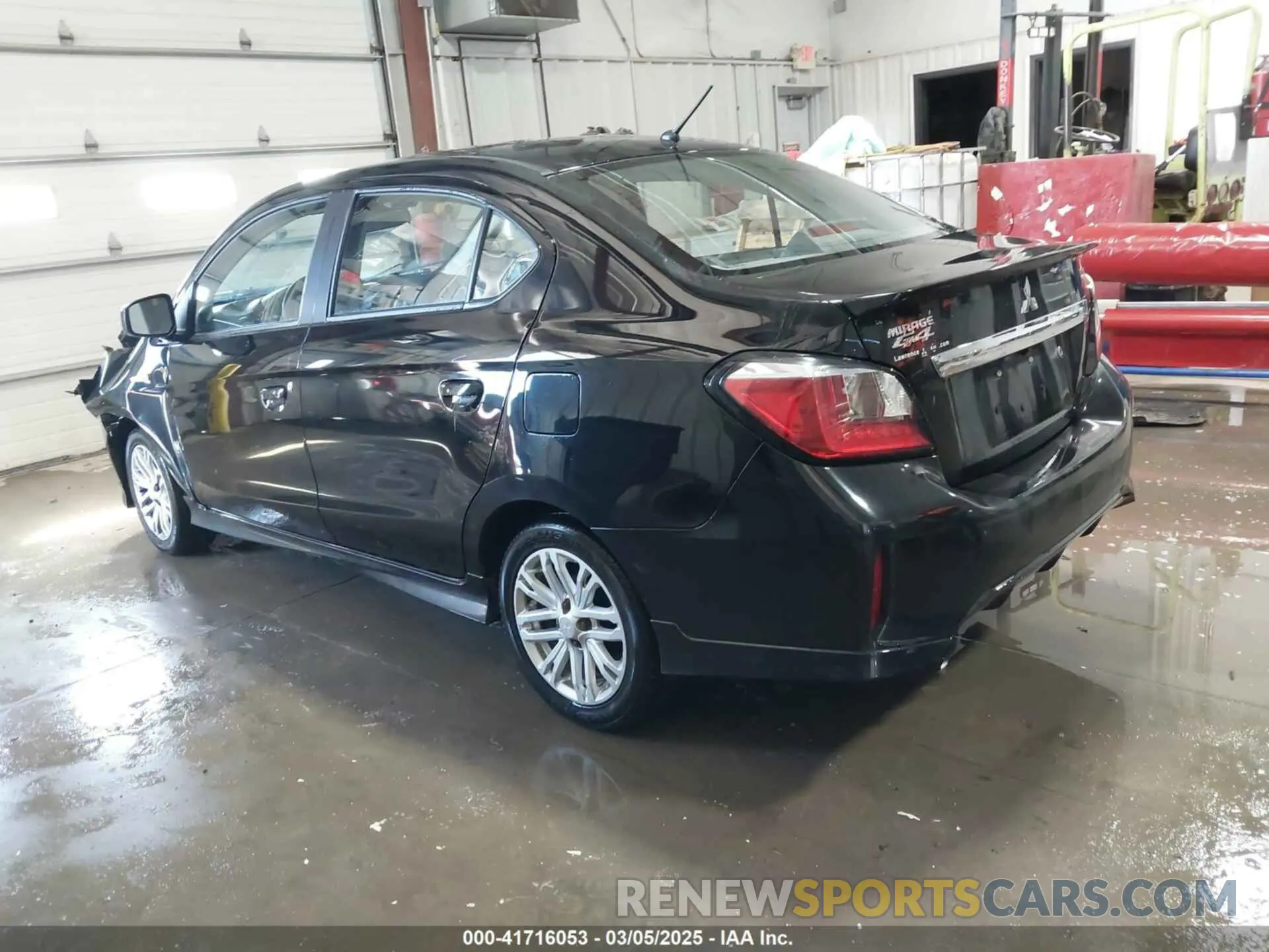 3 Photograph of a damaged car ML32FUFJ8MHF05411 MITSUBISHI MIRAGE G4 2021