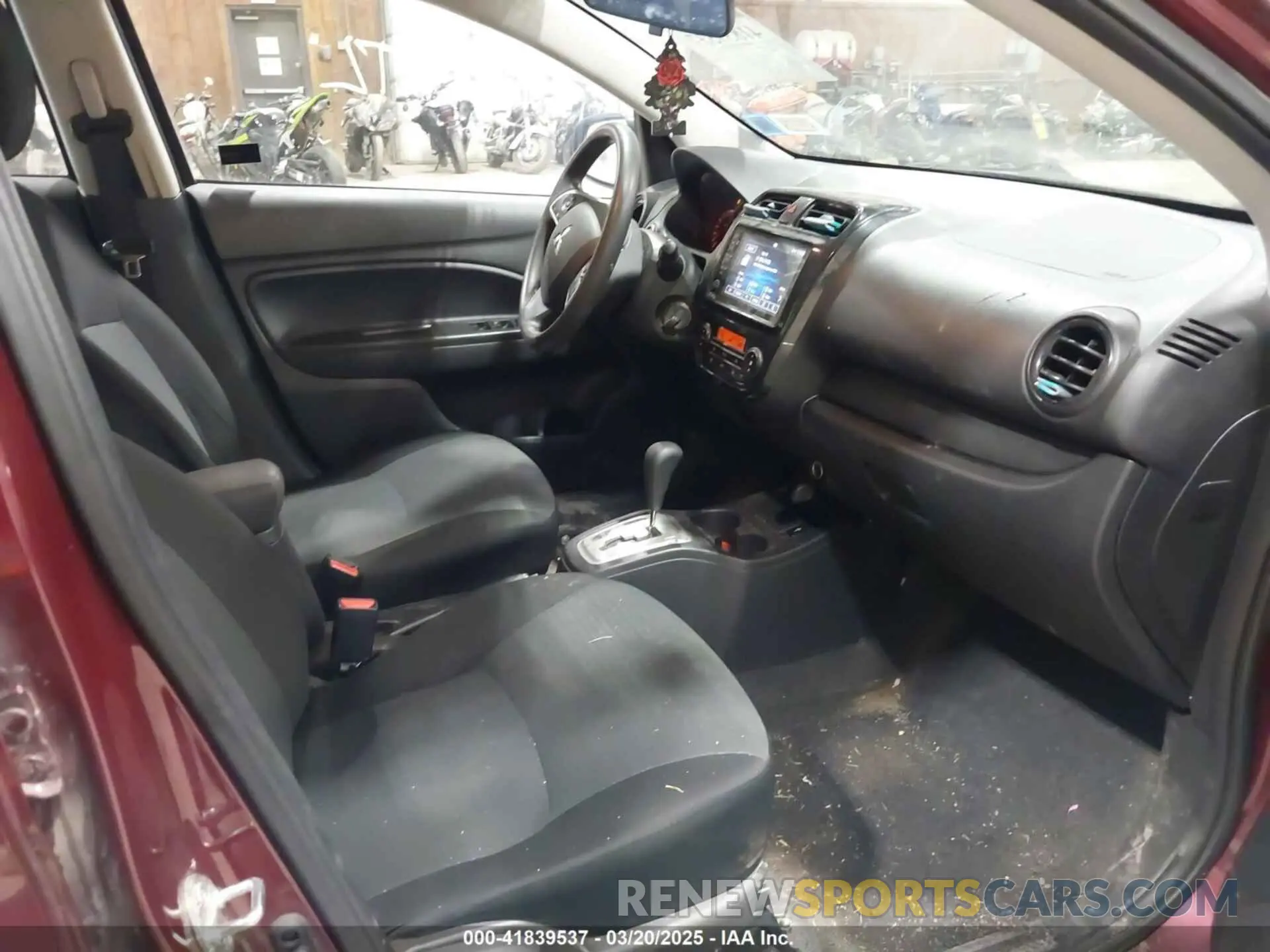 5 Photograph of a damaged car ML32FUFJ9MHF03800 MITSUBISHI MIRAGE G4 2021