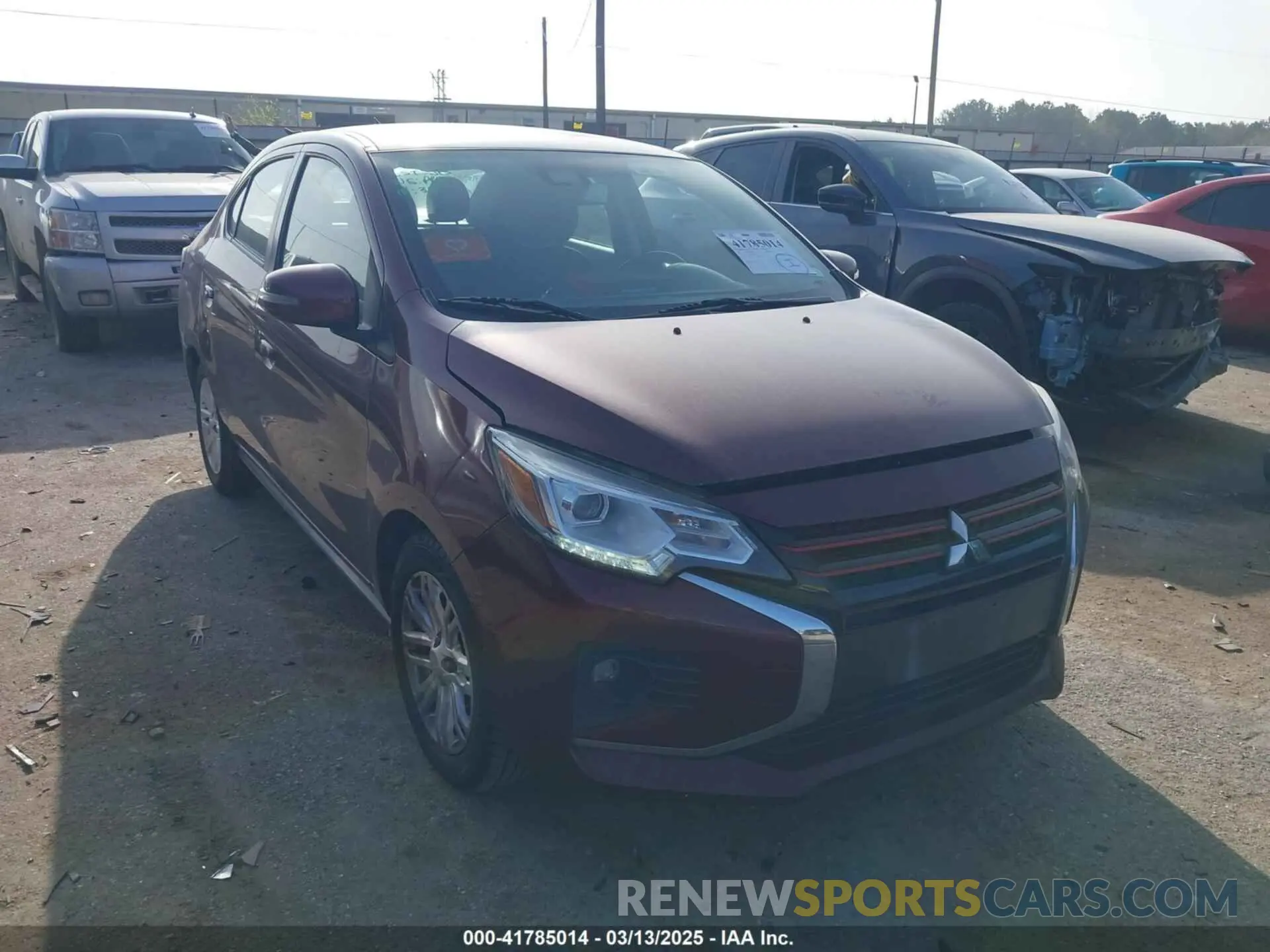 1 Фотография поврежденного автомобиля ML32FVFJ5MHF02360 MITSUBISHI MIRAGE G4 2021