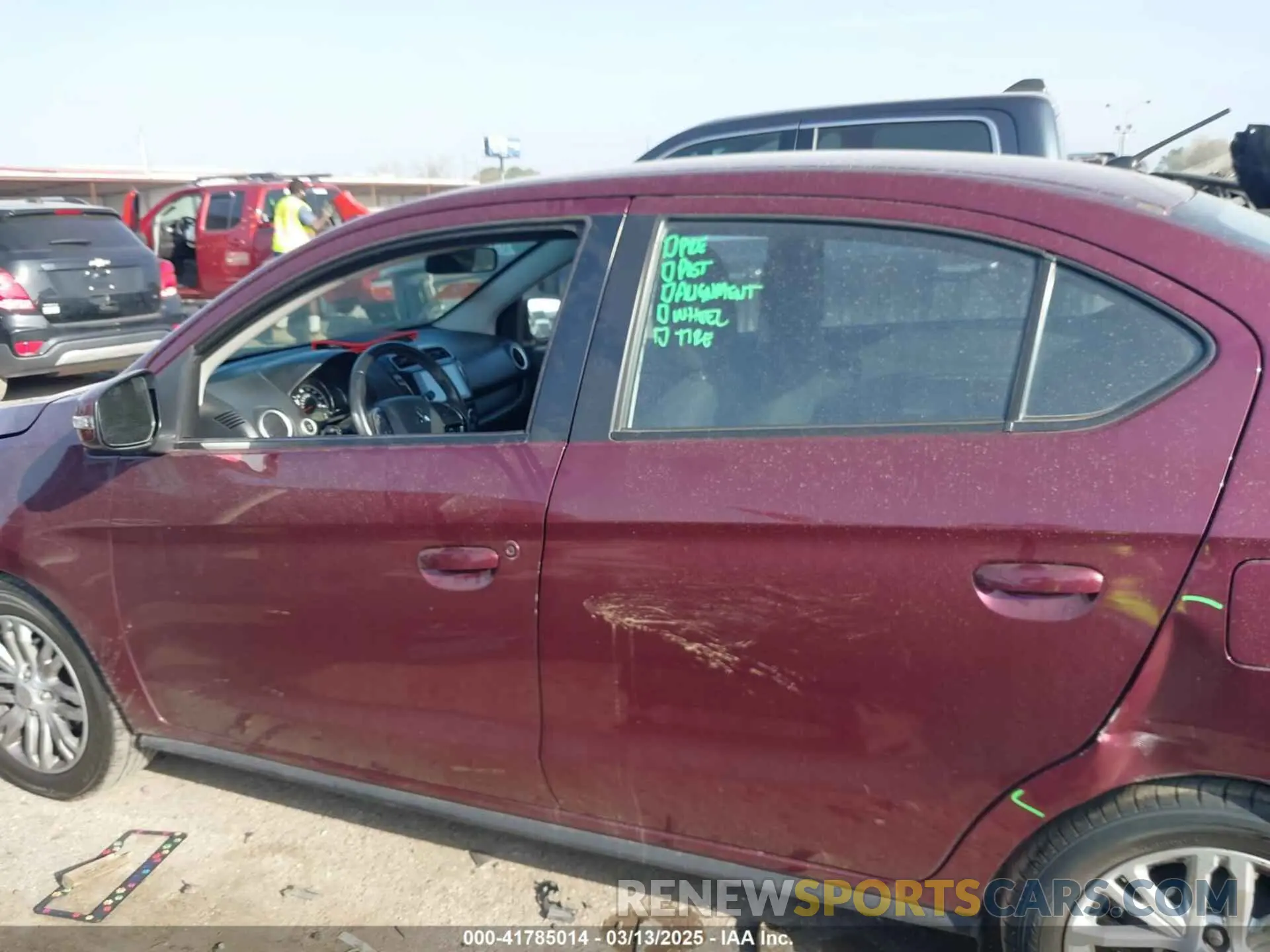 14 Фотография поврежденного автомобиля ML32FVFJ5MHF02360 MITSUBISHI MIRAGE G4 2021