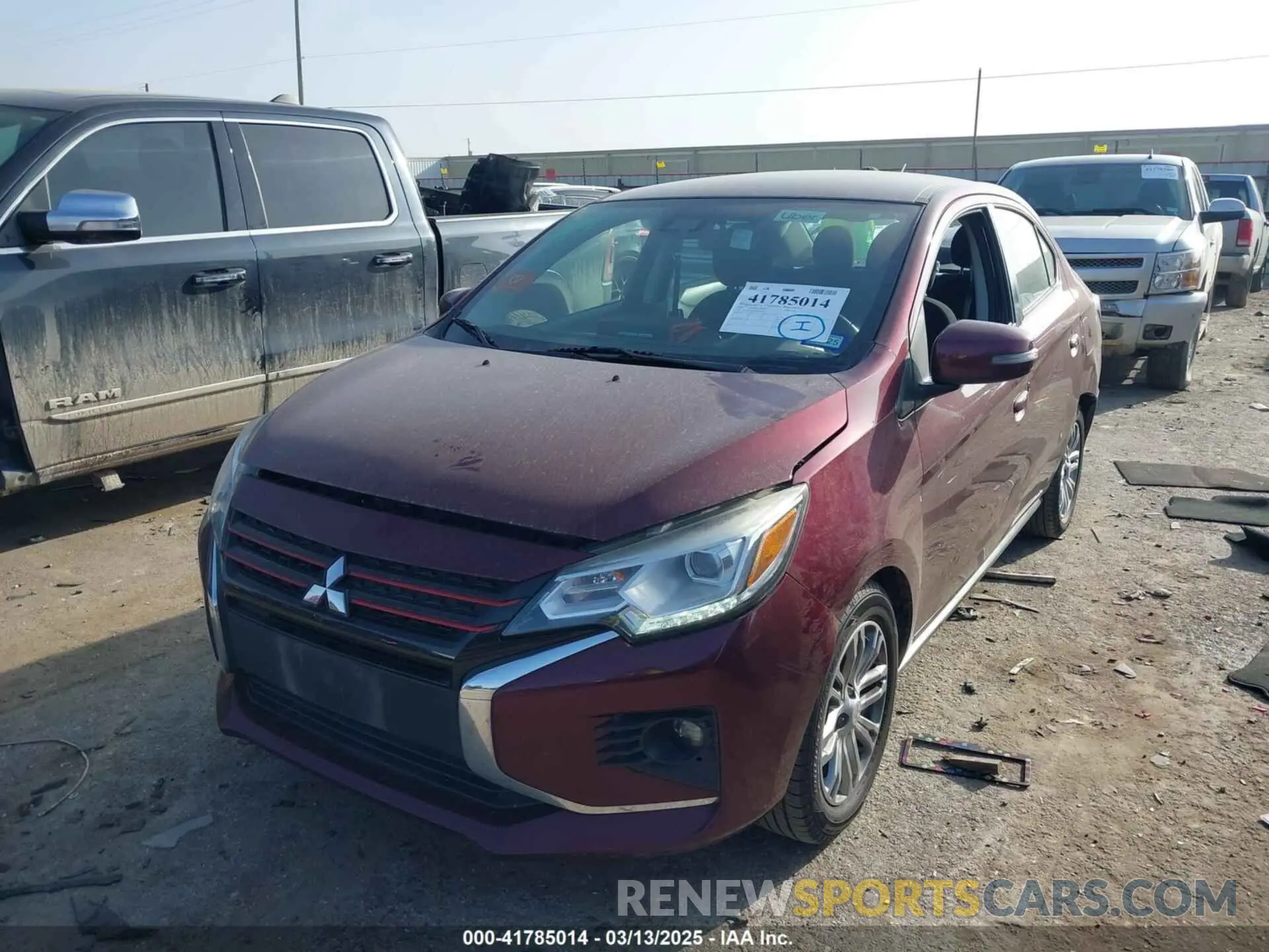 2 Фотография поврежденного автомобиля ML32FVFJ5MHF02360 MITSUBISHI MIRAGE G4 2021