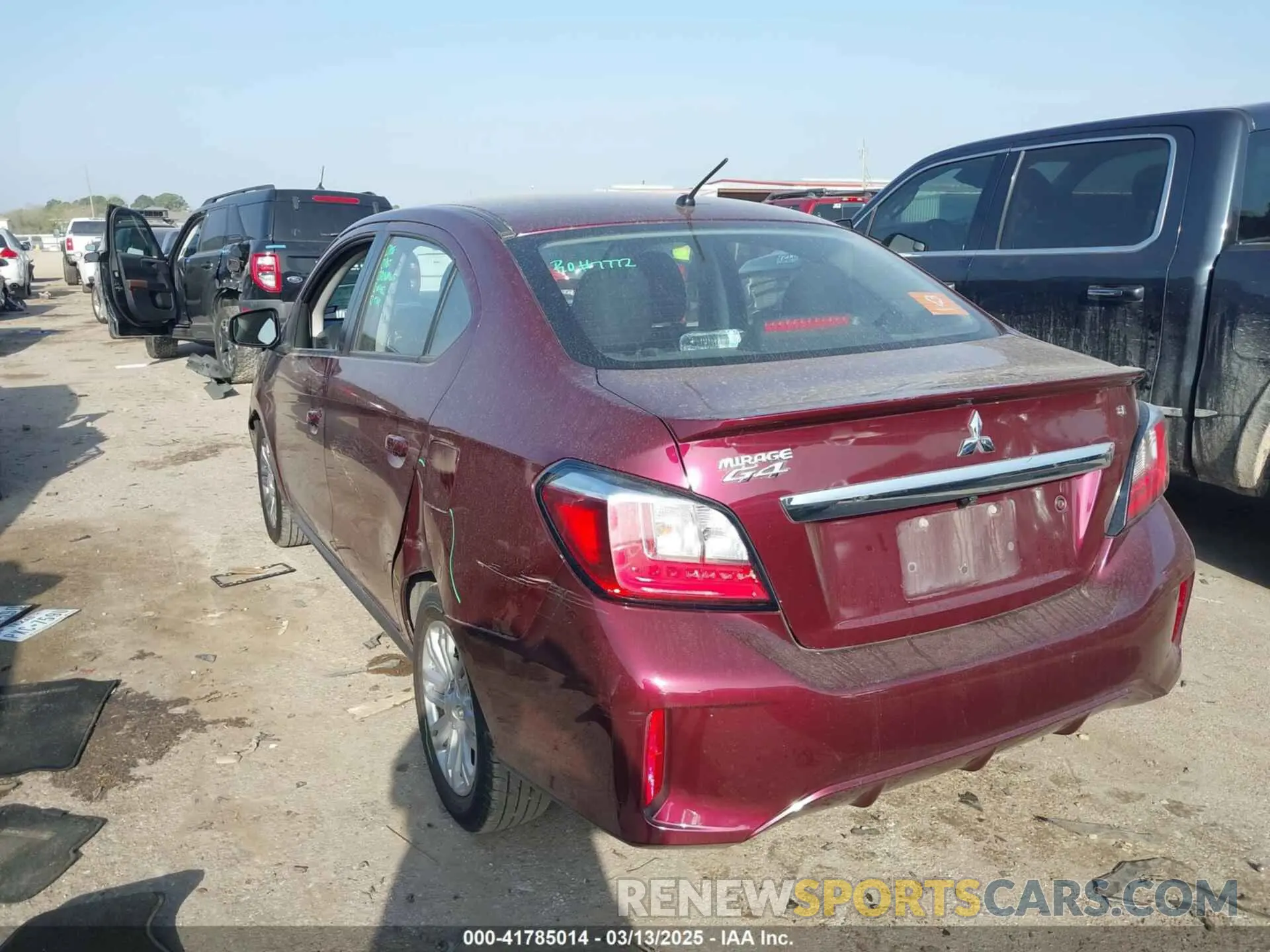 3 Фотография поврежденного автомобиля ML32FVFJ5MHF02360 MITSUBISHI MIRAGE G4 2021