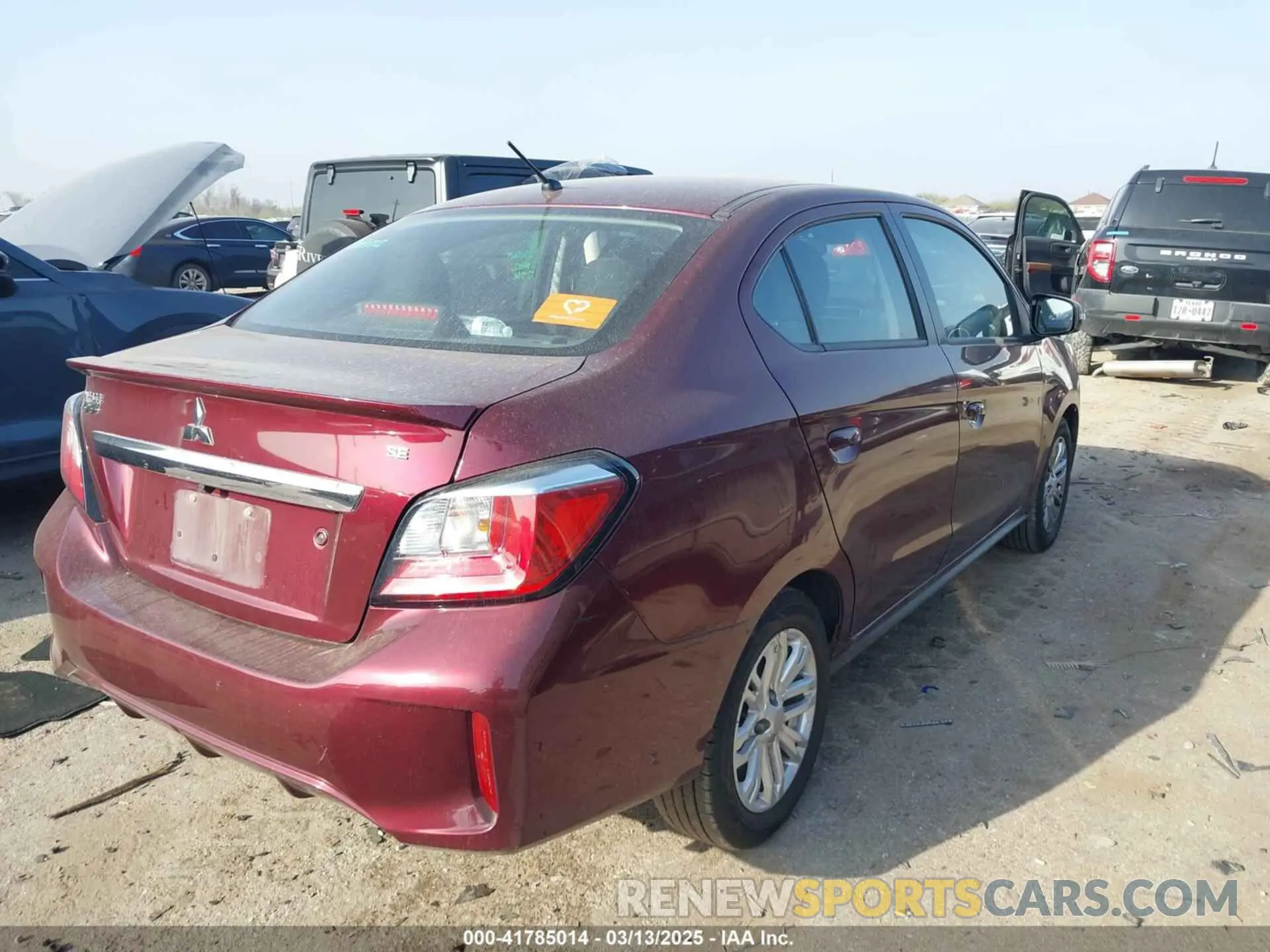4 Фотография поврежденного автомобиля ML32FVFJ5MHF02360 MITSUBISHI MIRAGE G4 2021